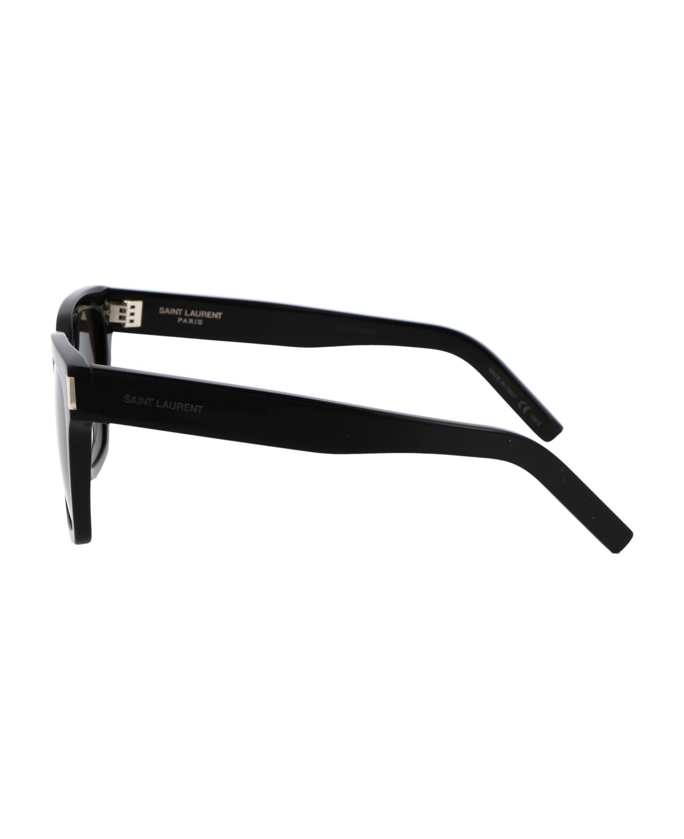 Saint Laurent Eyewear Sl 507 Sunglasses - 001 BLACK BLACK GREY サングラス