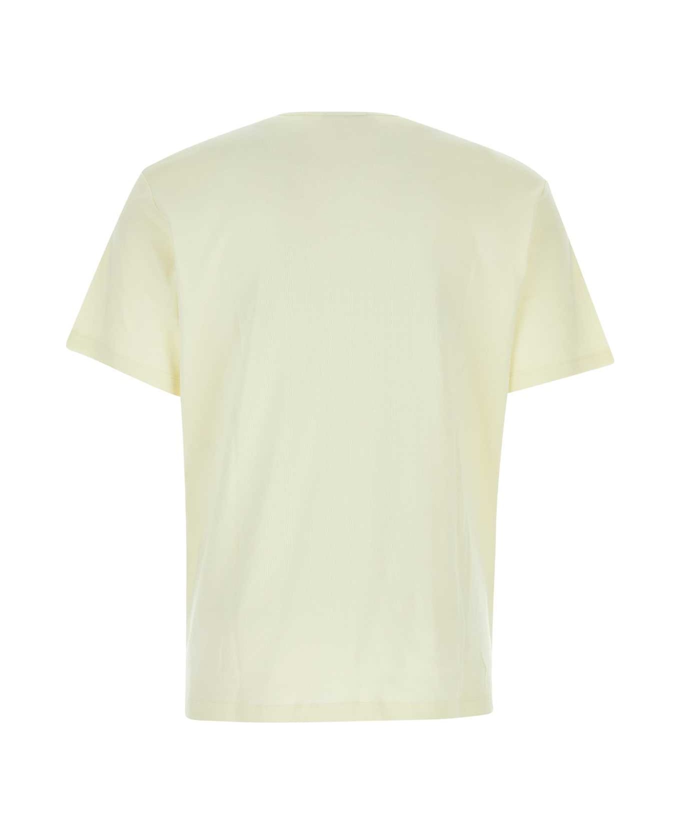 Lemaire Cream Cotton T-shirt - LEMGLA シャツ