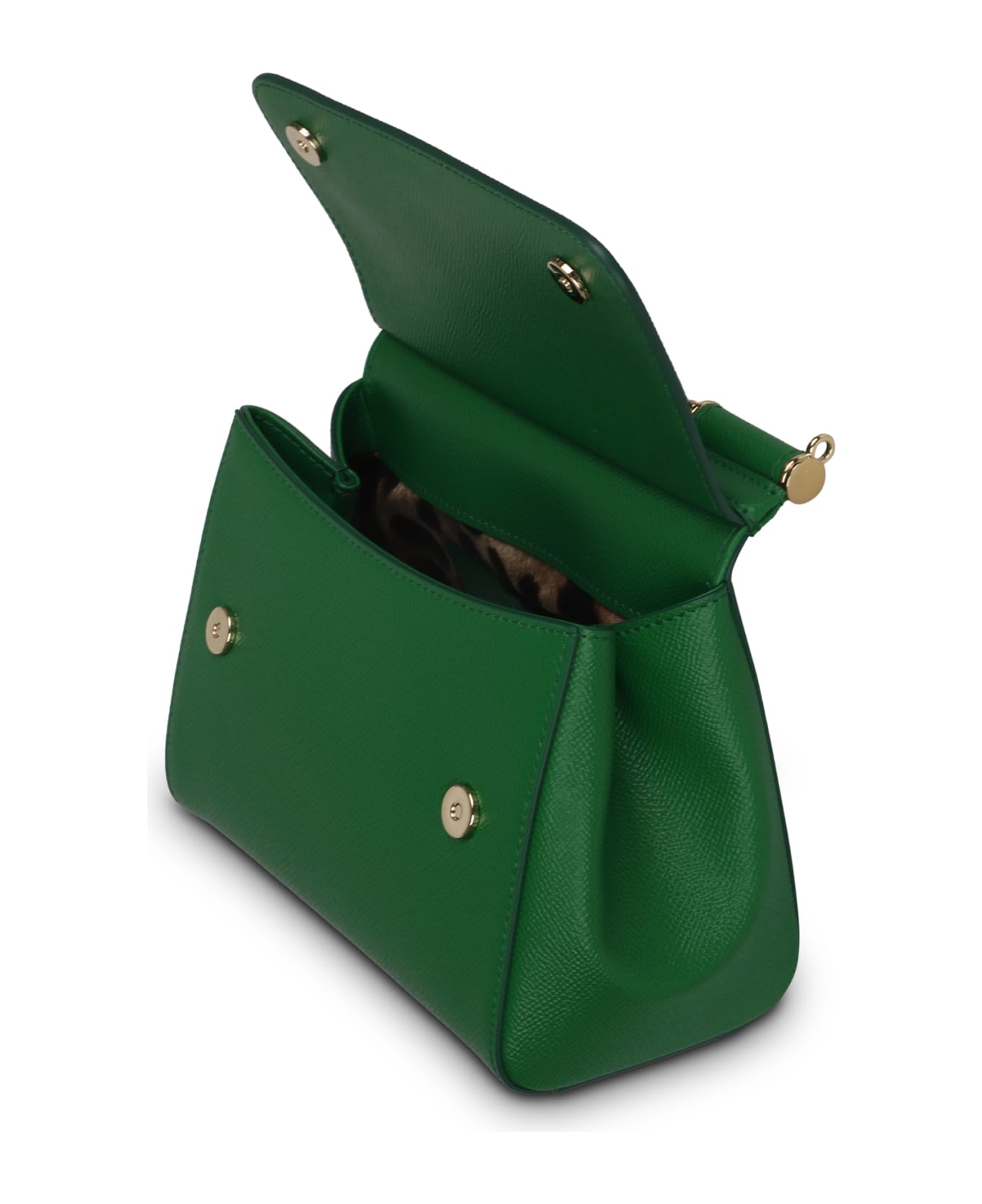 Dolce & Gabbana 'sicily' Mini Leather Tote Bag - Green