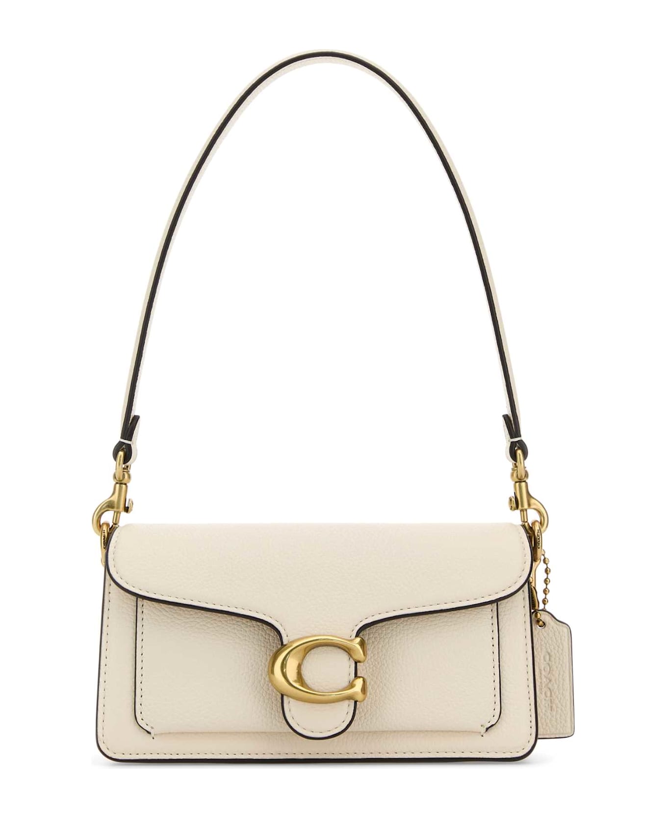 Coach Ivory Leather Tabby 20 Shoulder Bag - B4CHALK