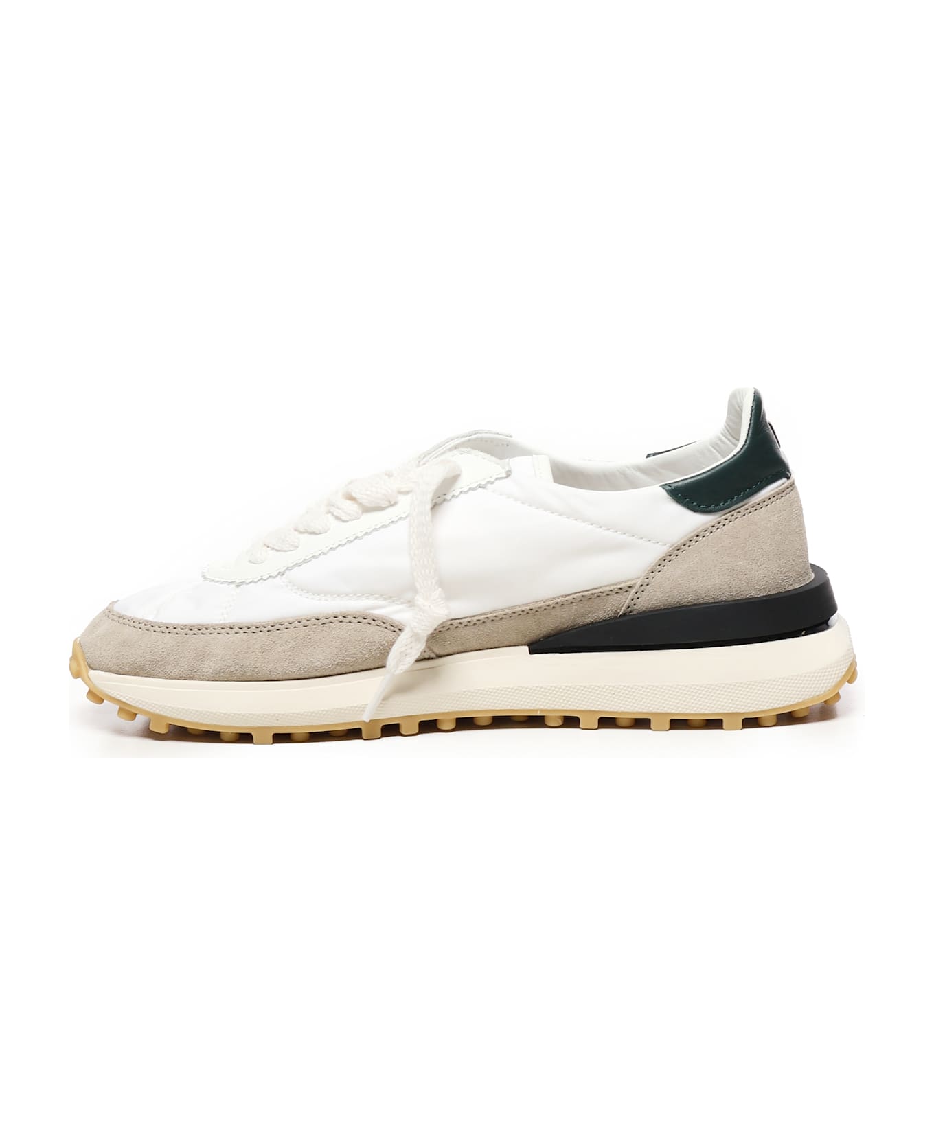D.A.T.E. Athleta Nylon Sneakers - Wg White Green
