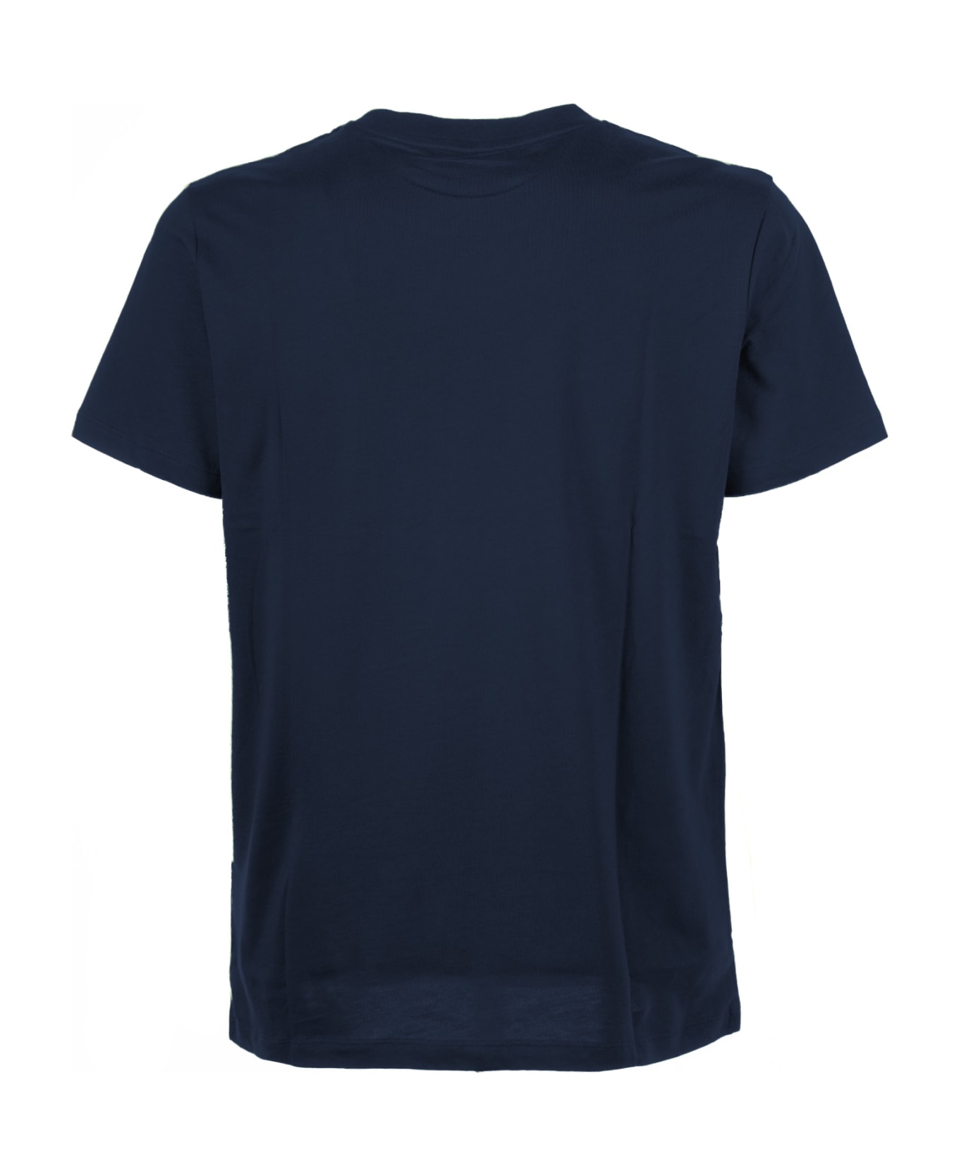 Peuterey Navy Blue T-shirt With Pocket - Blu