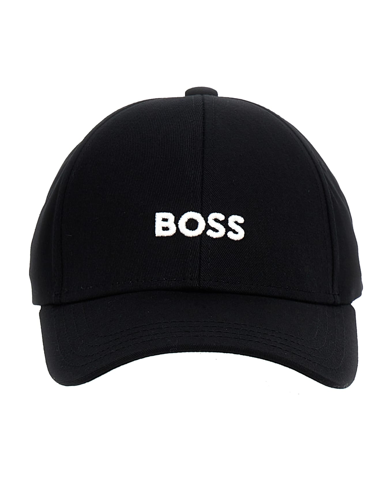 Hugo Boss Logo Embroidery Cap - Black  