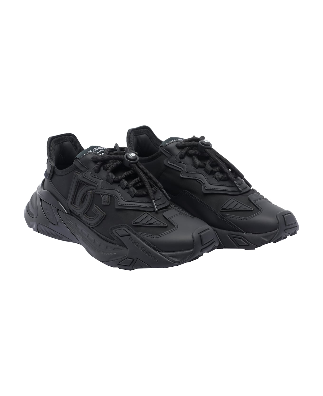 Dolce & Gabbana Day Faster Sneakers - Black