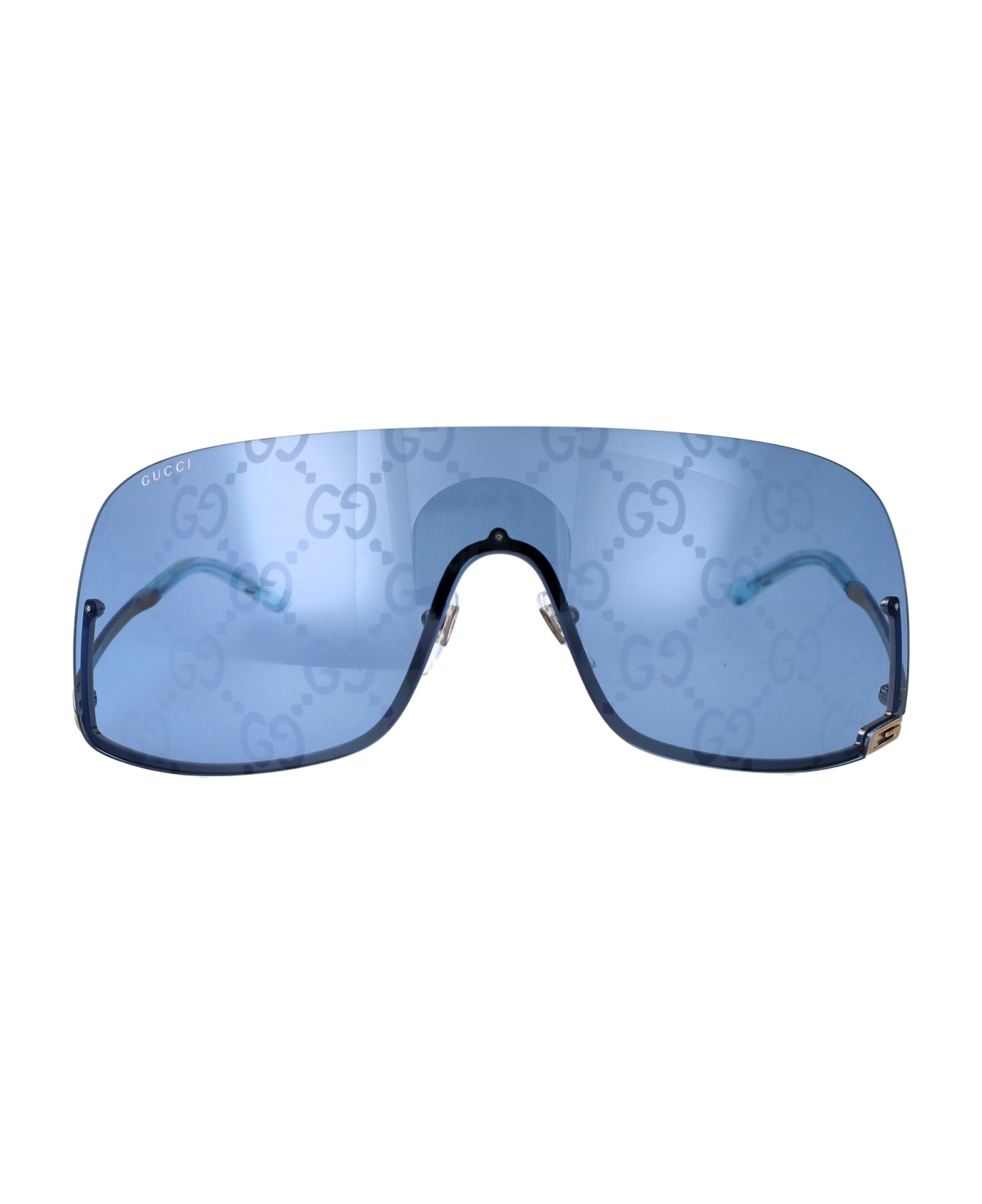 Gucci Eyewear Gg1560s Sunglasses - 003 GREY GREY BLUE