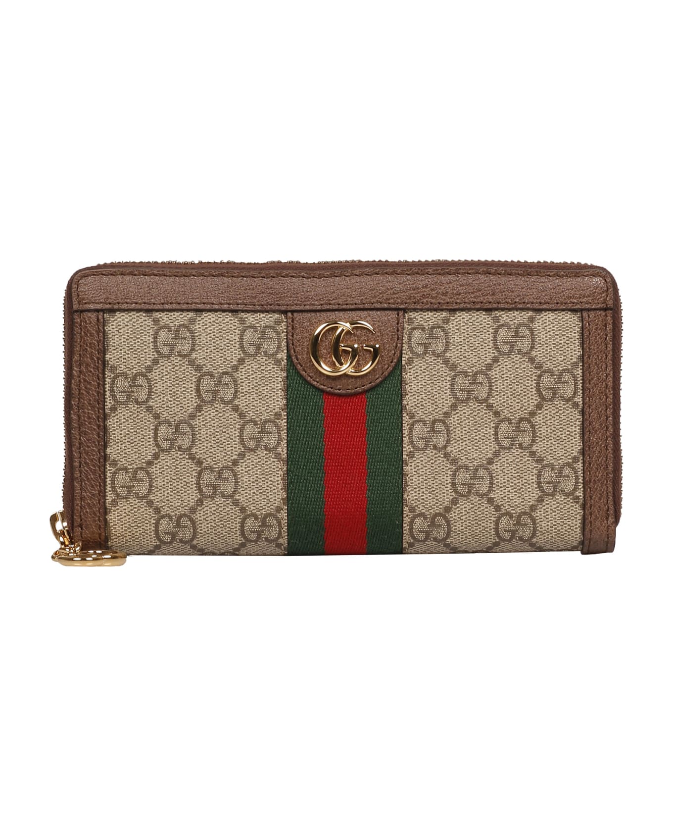 Gucci 'ophidia' Wallet - Nude & Neutrals