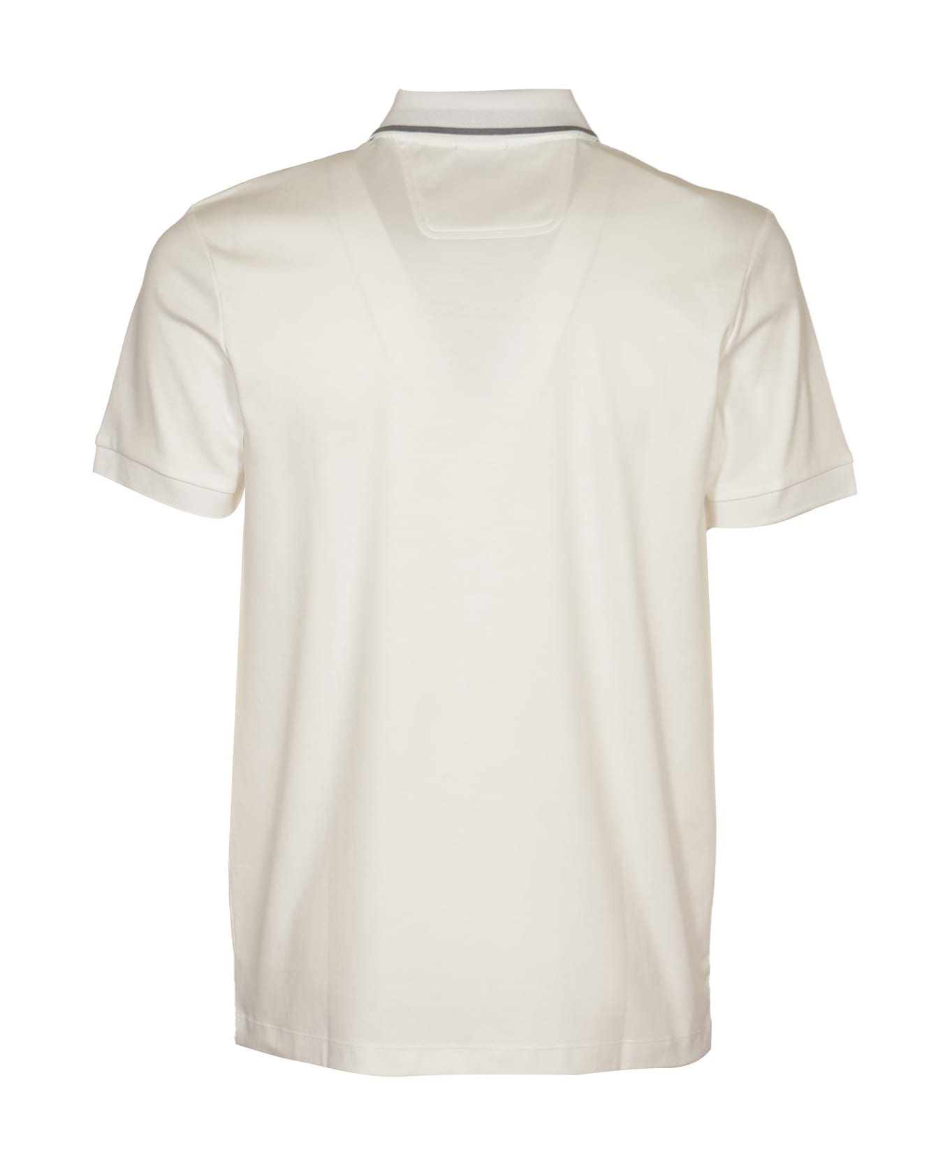Hugo Boss Short-sleeved Cotton Polo Shirt - White シャツ
