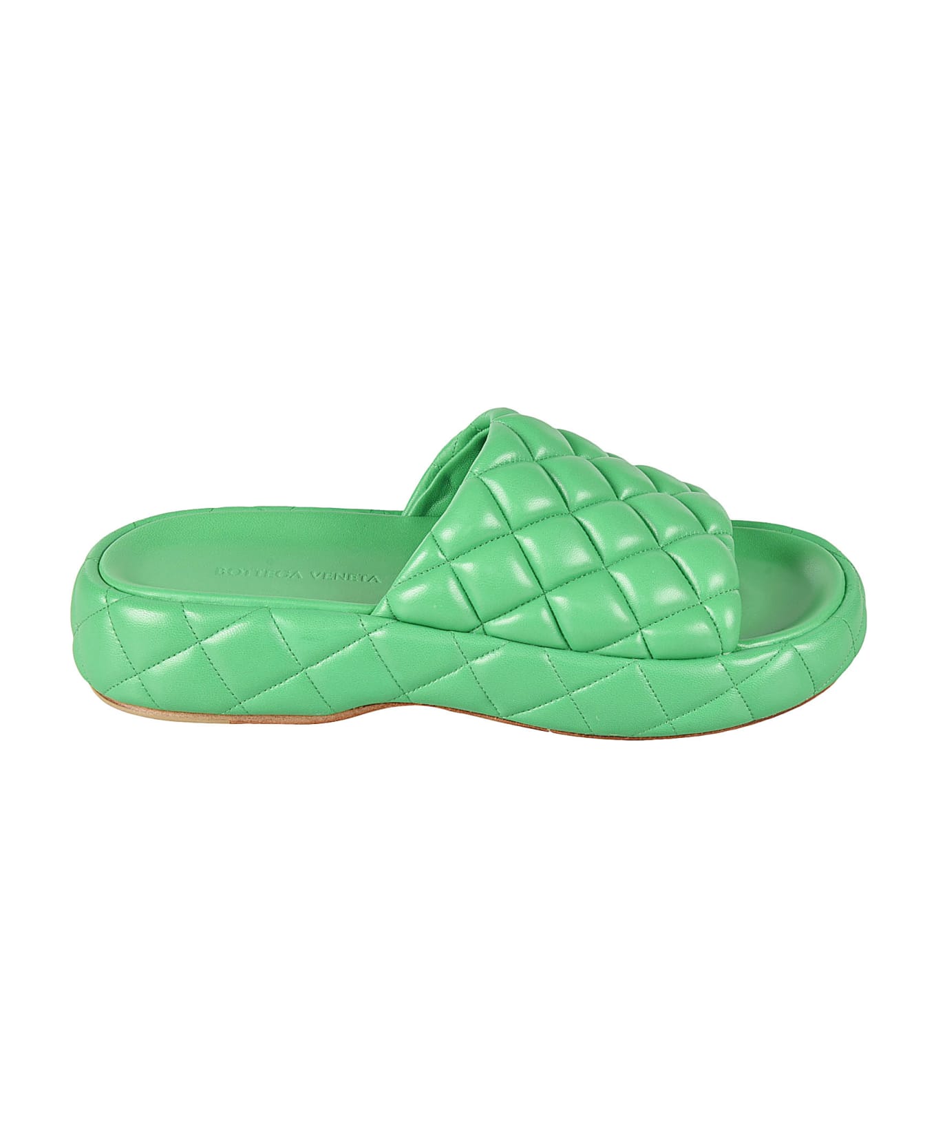 Bottega Veneta Padded Flat Sandals - Parakeet