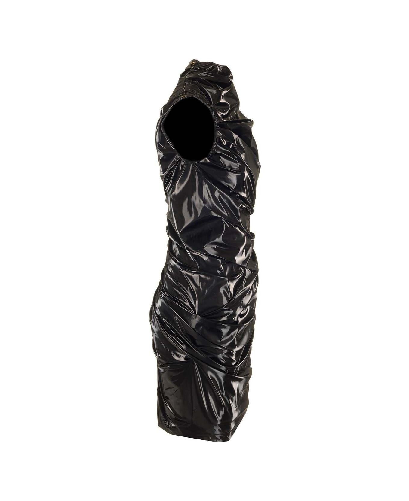 Alexander McQueen Dress With Ruching - Black