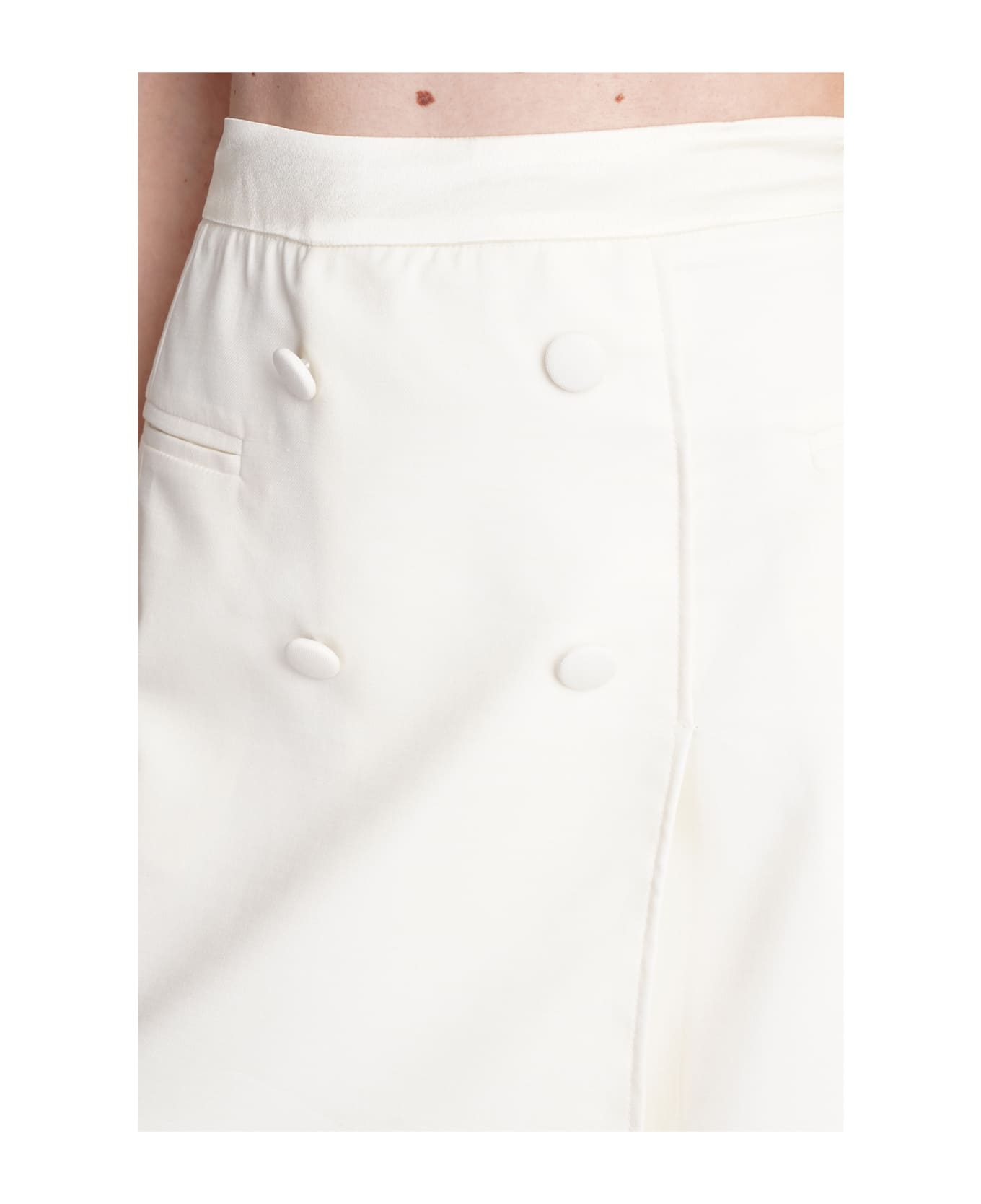 MVP Wardrobe Cap Ferrat Skirt In Beige Polyamide - beige スカート