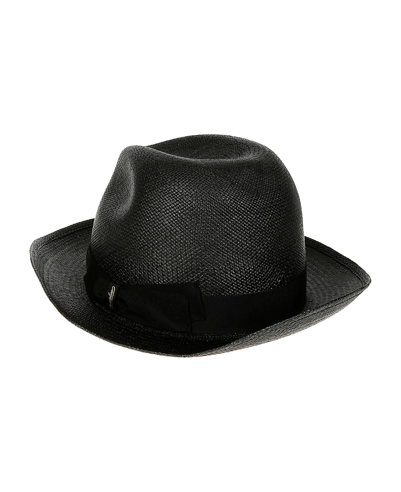 Borsalino Federico Panama Quito Medium Brim - Black