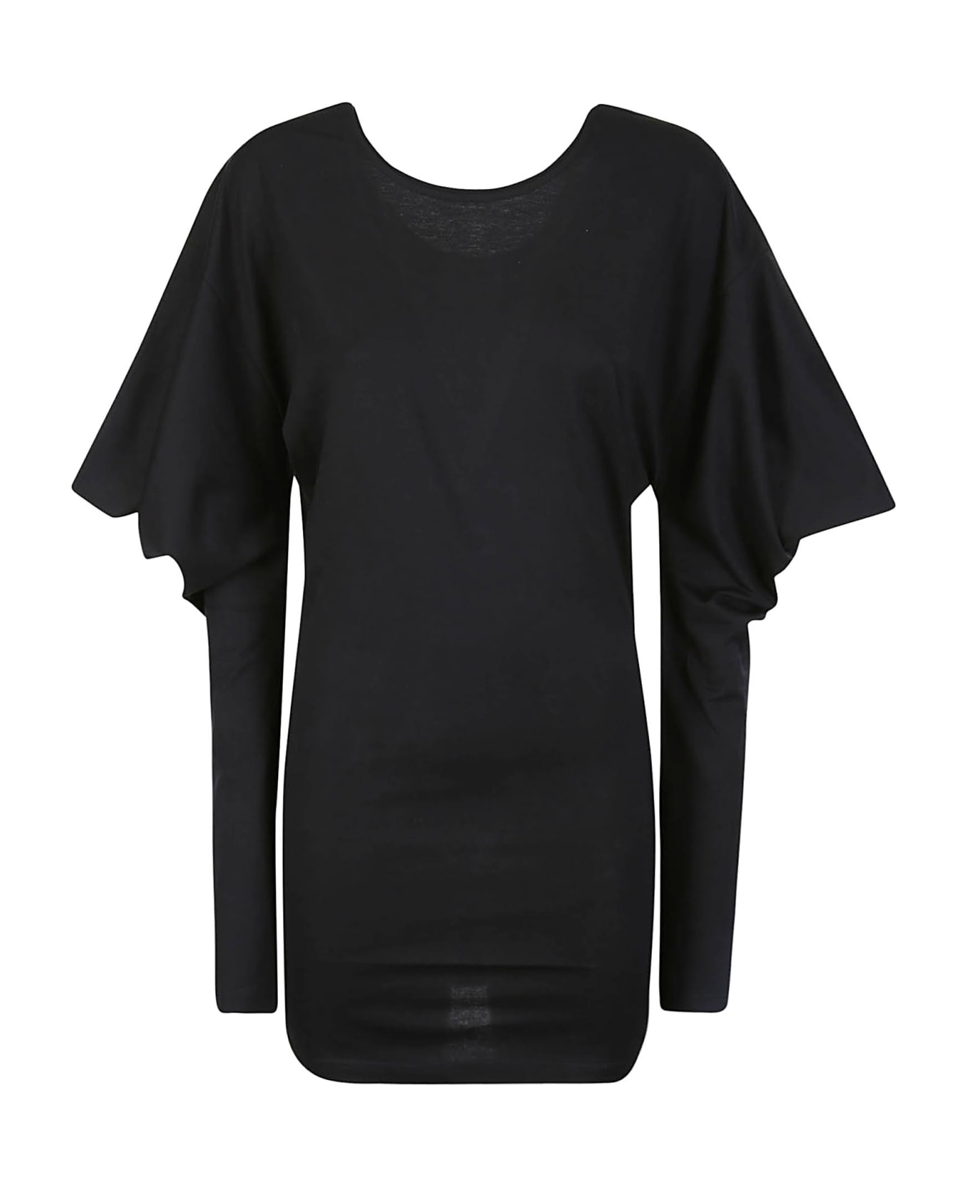 Setchu Origami Jersey Dress - BLACK