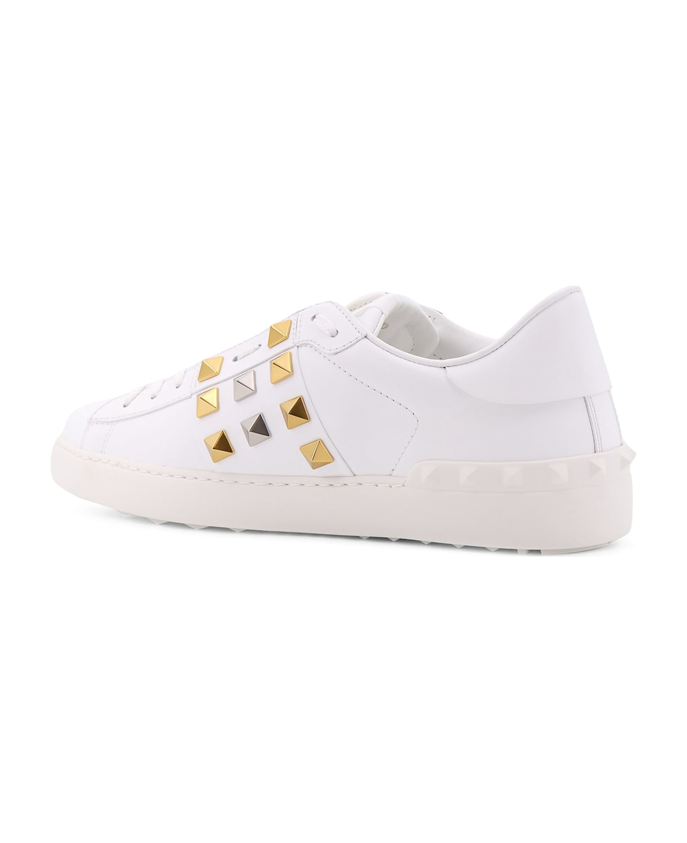 Valentino Garavani Rockstuds Sneakers - White
