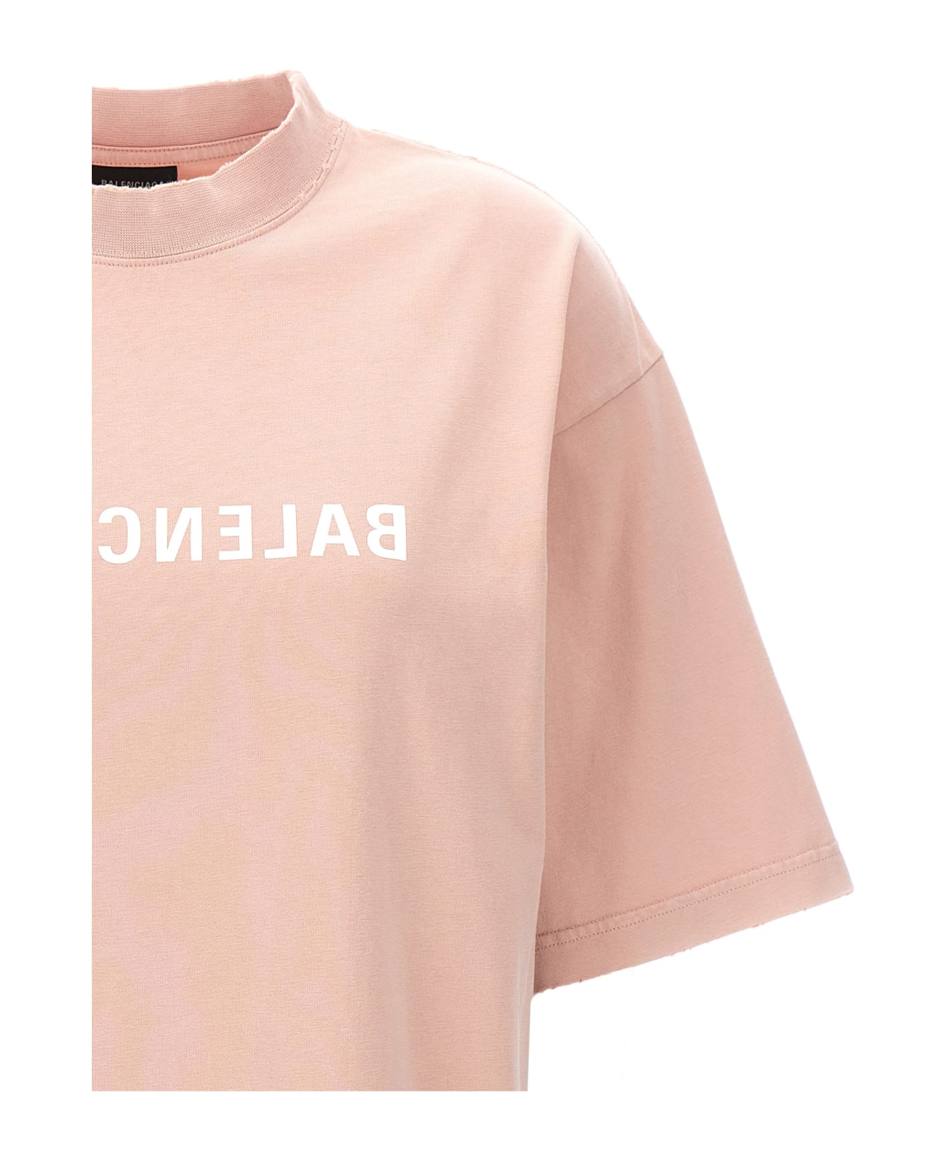 Balenciaga 'balenciaga Mirror' T-shirt - Pink