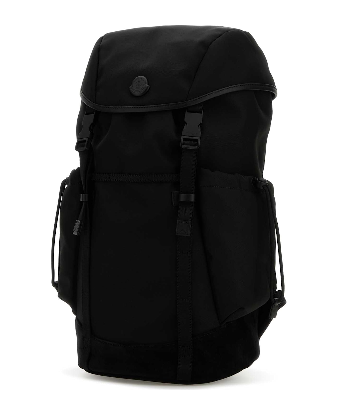 Moncler Black Canvas Tech Backpack - 999