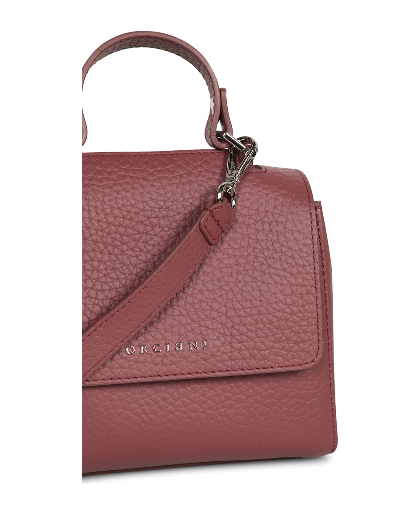 Orciani Sveva Mini Soft Amarena Bag - Bordeaux