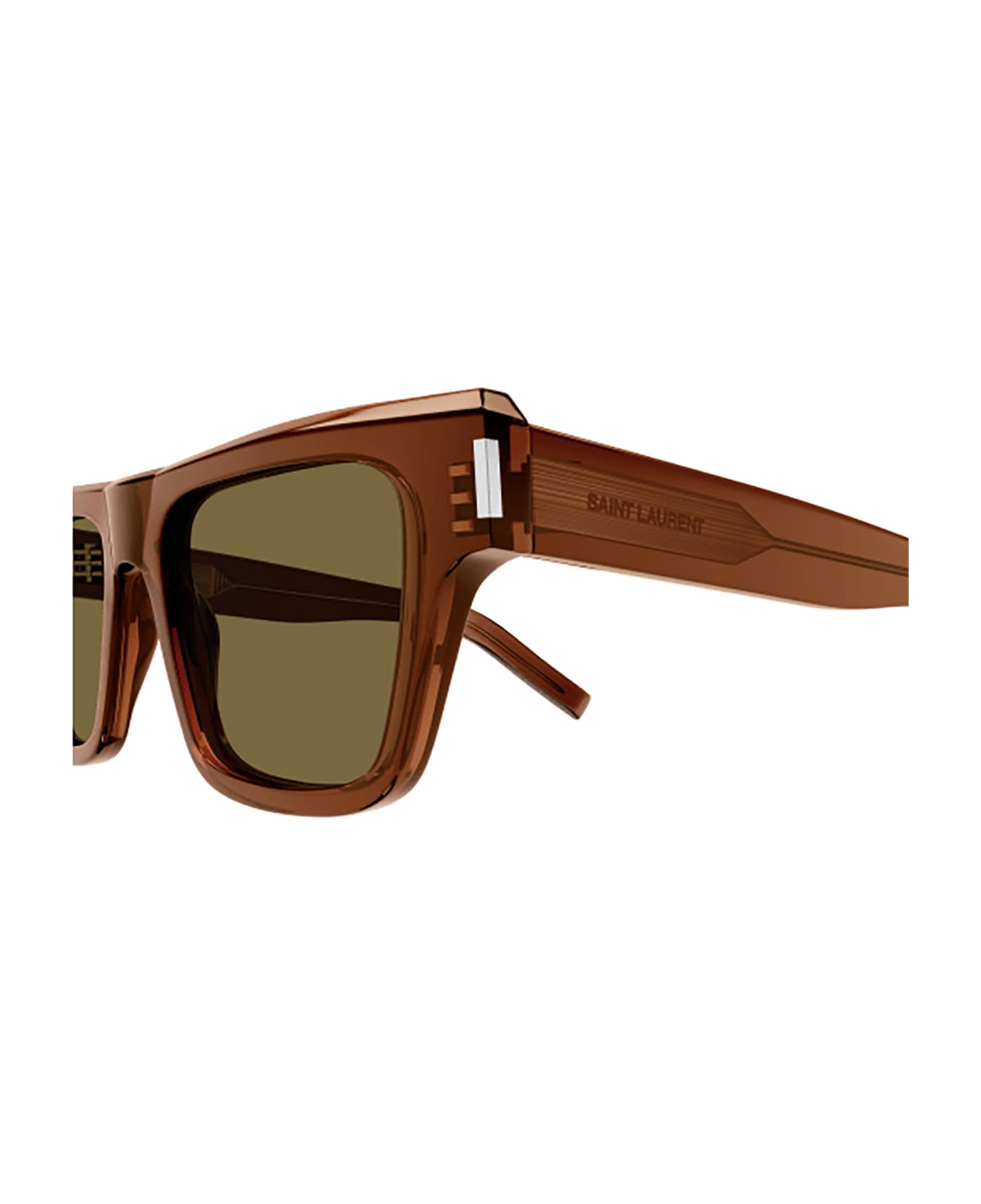 Saint Laurent Eyewear SL 469 Sunglasses tone - Only cat eye sunglasses tone in pearlescent white