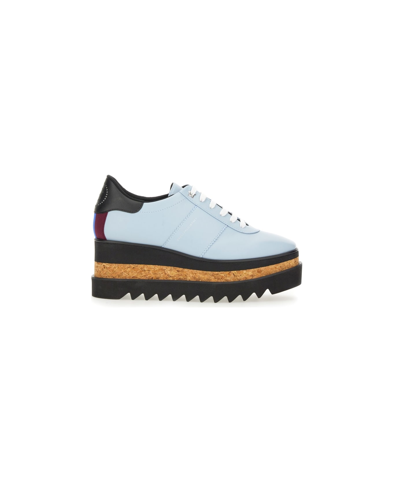 Stella McCartney "sneak Elyse" Wedge Sneaker - BABY BLUE