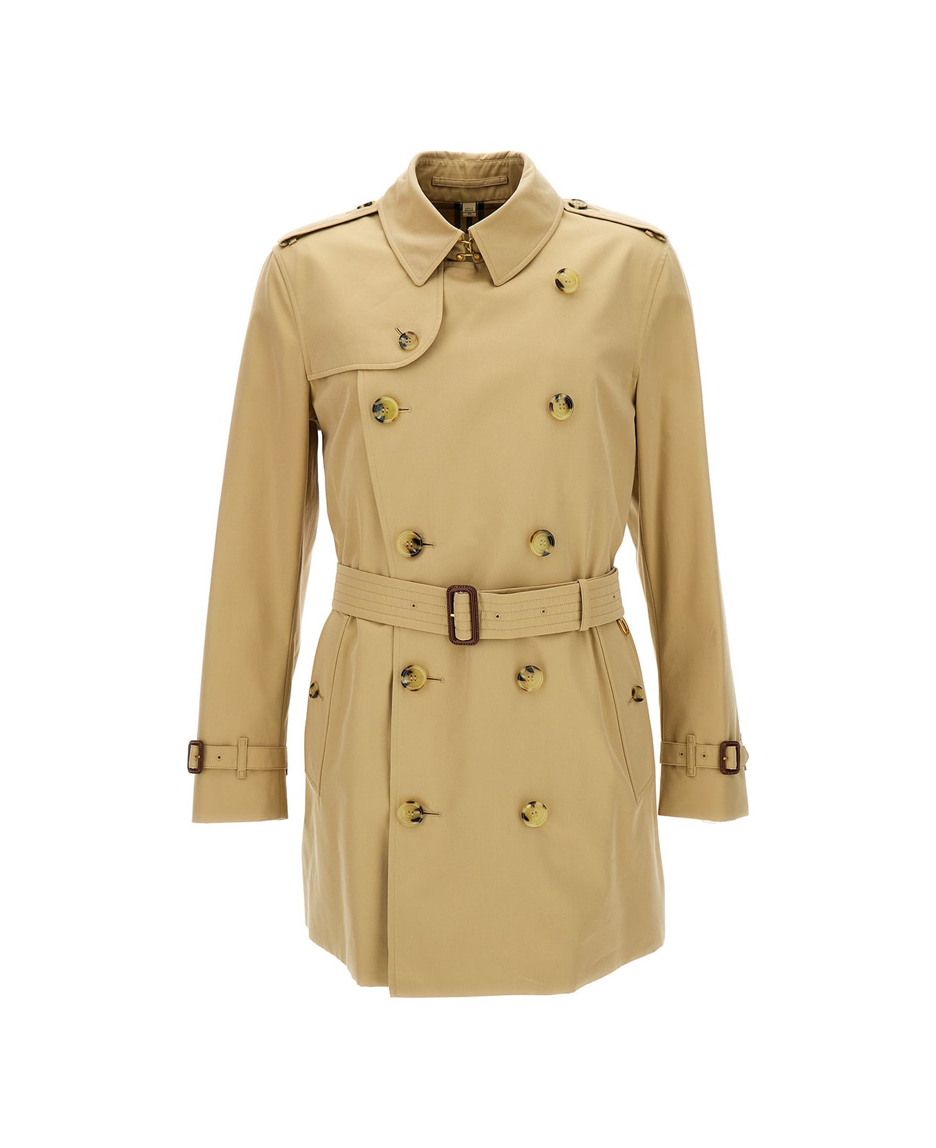 Burberry Kensington Trench Jacket - Honey
