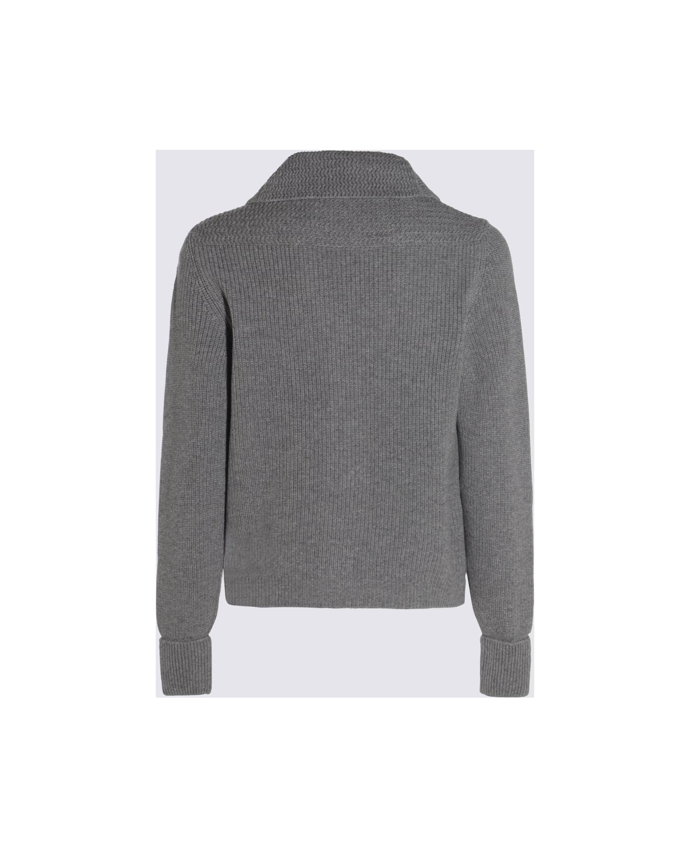 Tom Ford Grey Wool Knitwear - GREY