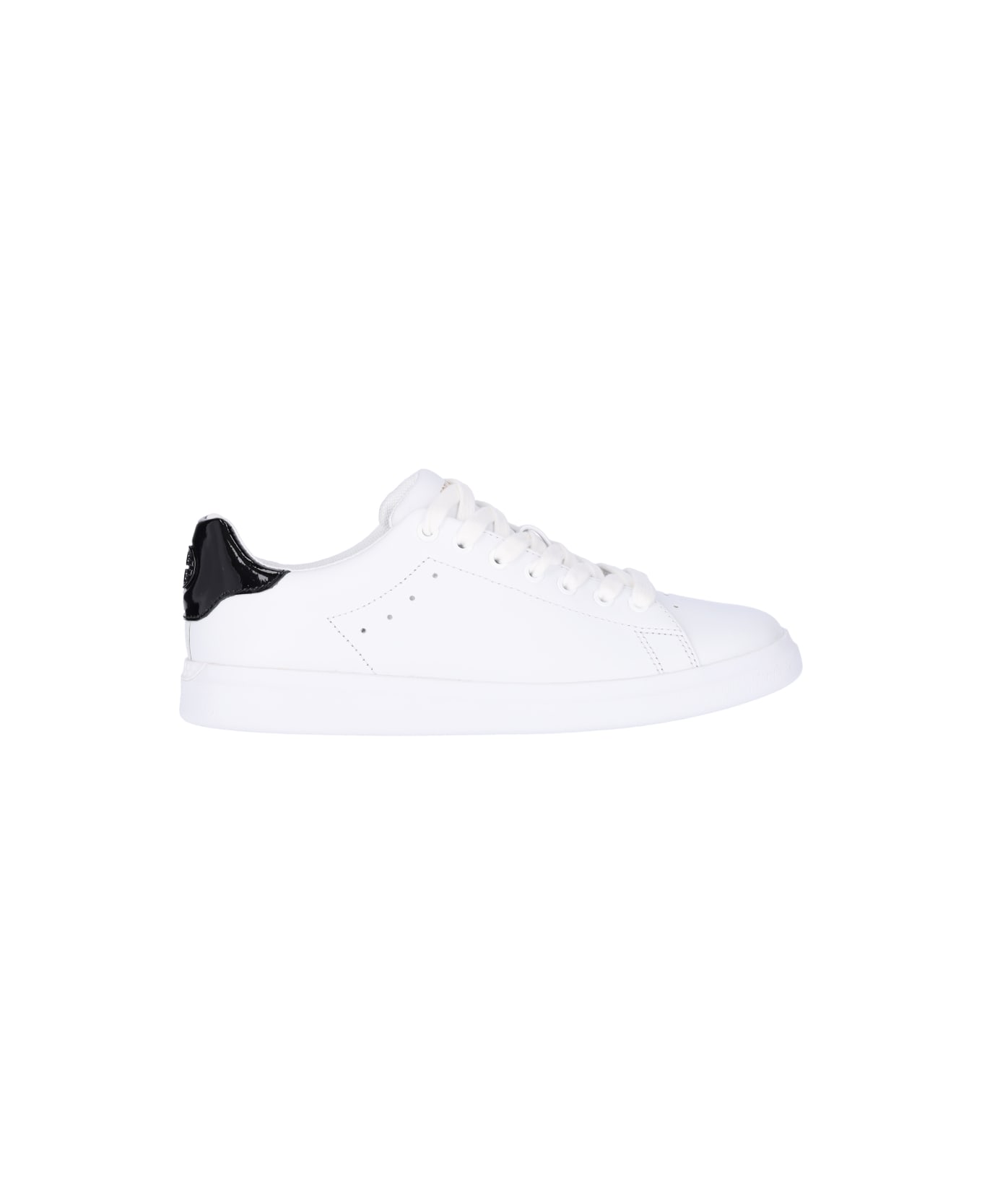 Tory Burch Leather Sneakers - White