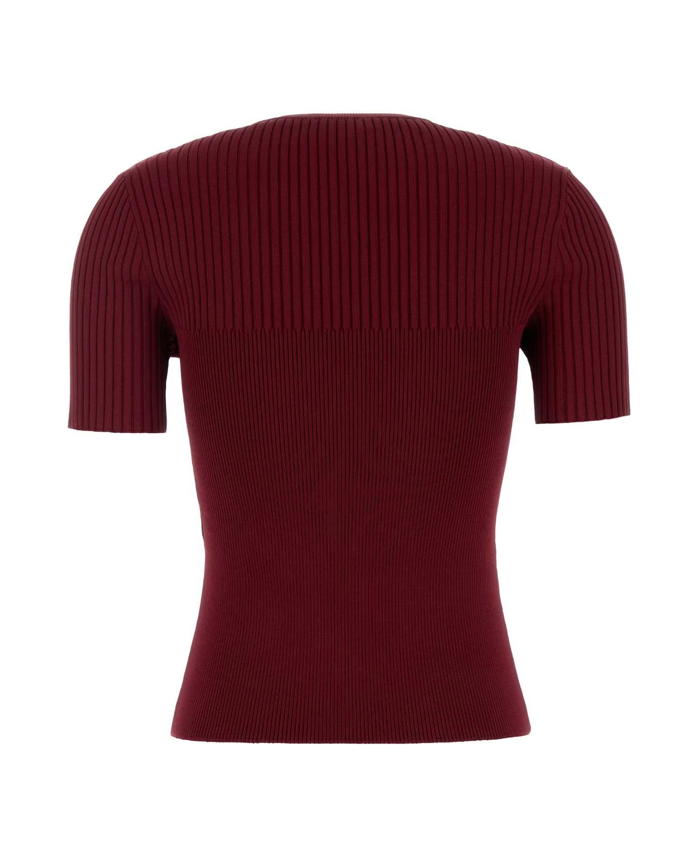 Gucci Tiziano Red Stretch Viscose Blend Sweater - ROSSOANCORAWHITEM