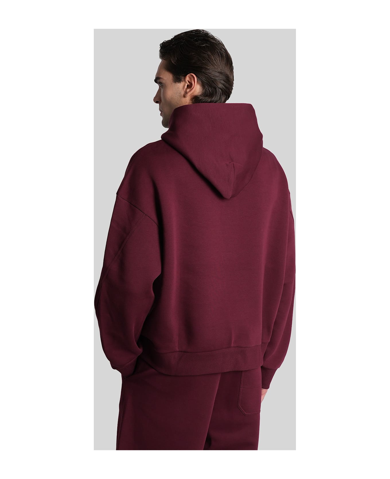 Givenchy Sweatshirt In Bordeaux Cotton - bordeaux