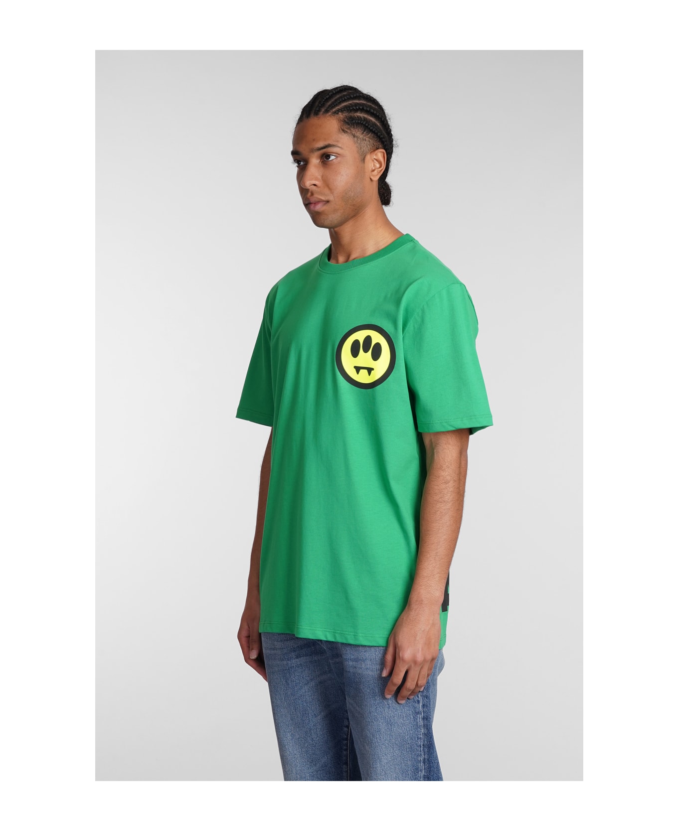 Barrow T-shirt In Green Cotton - green