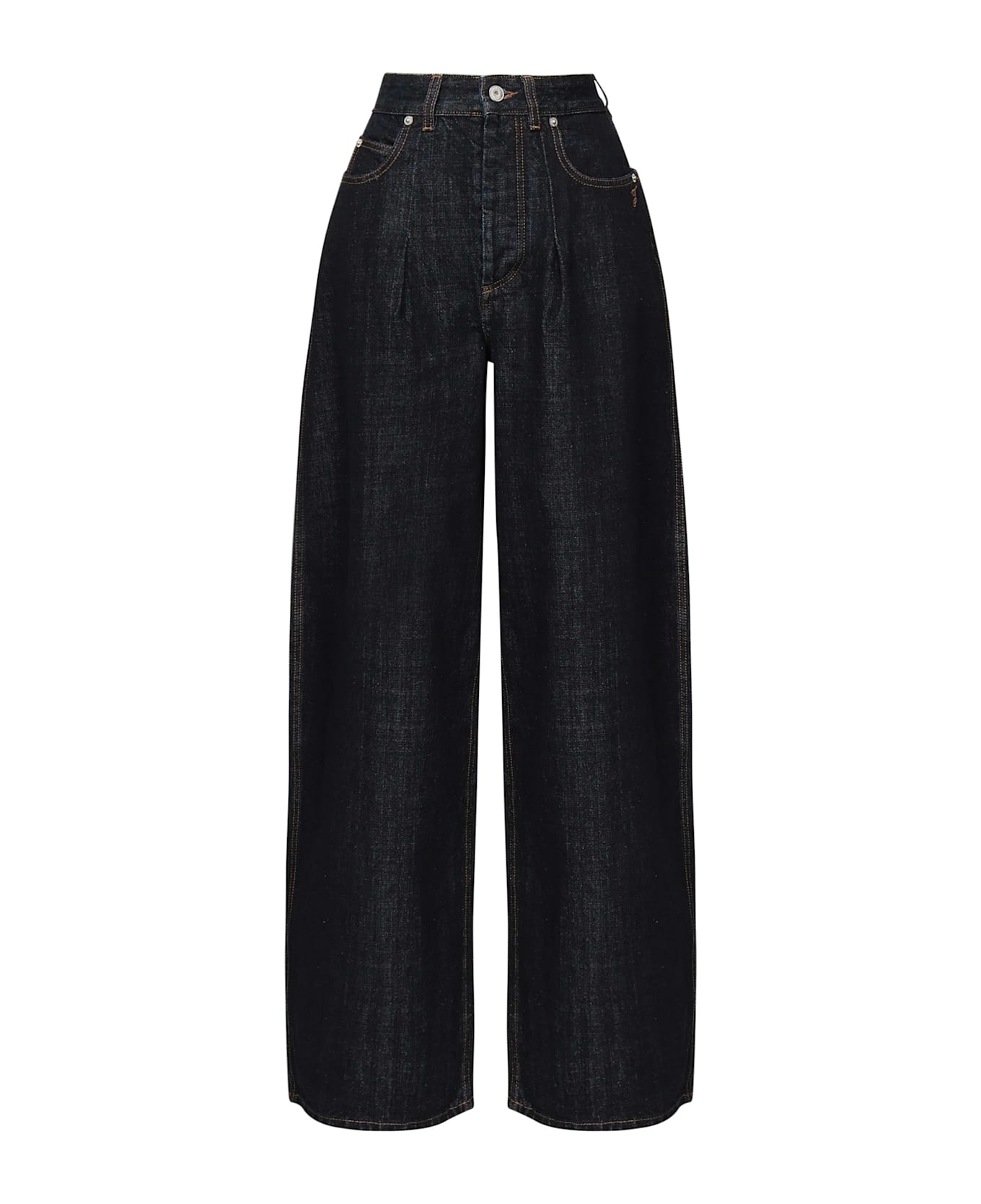Jacquemus Le De Nîmes Oval Jeans - Blue