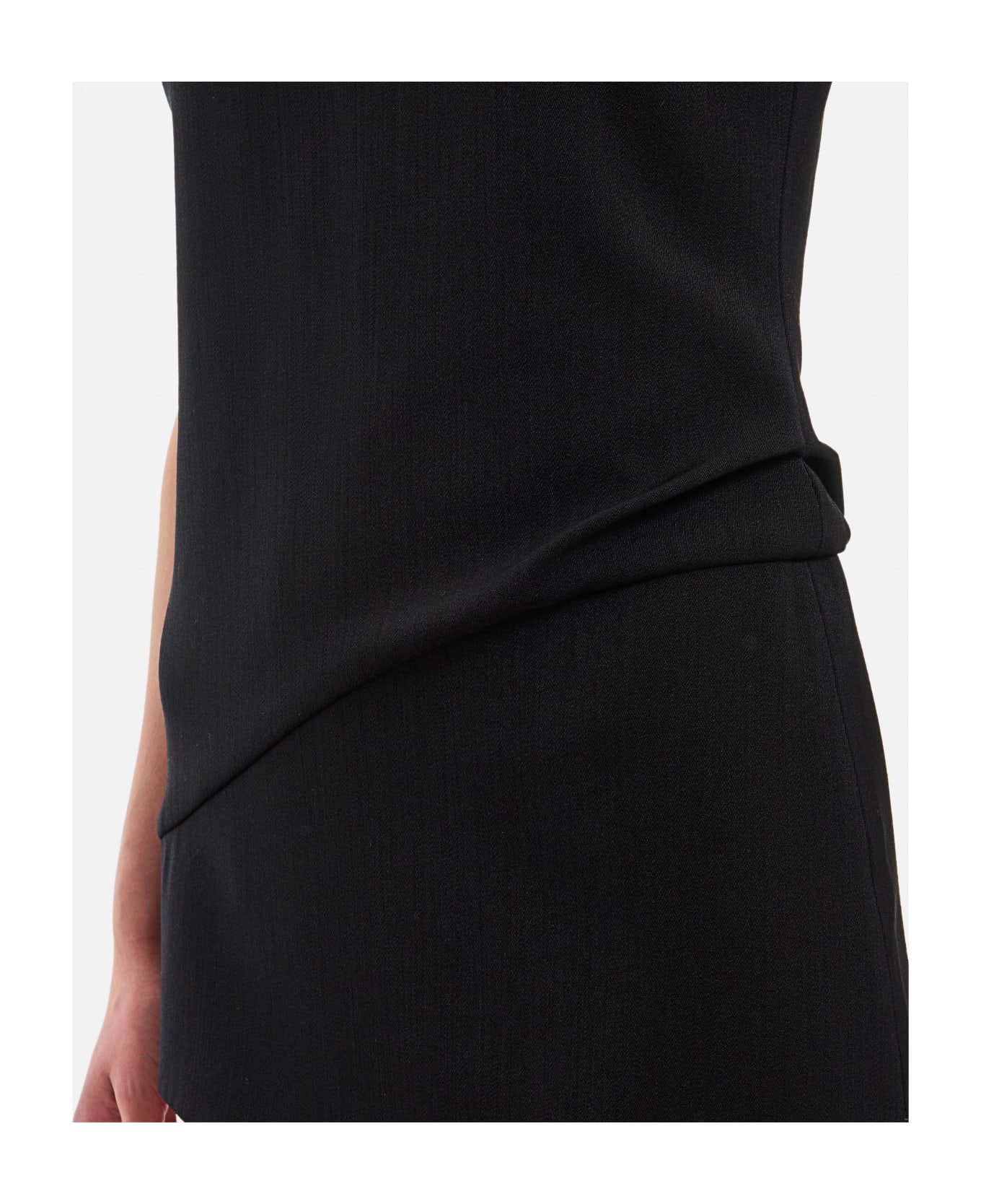 J.W. Anderson V-neck Sleaveless Mini Dress - Black