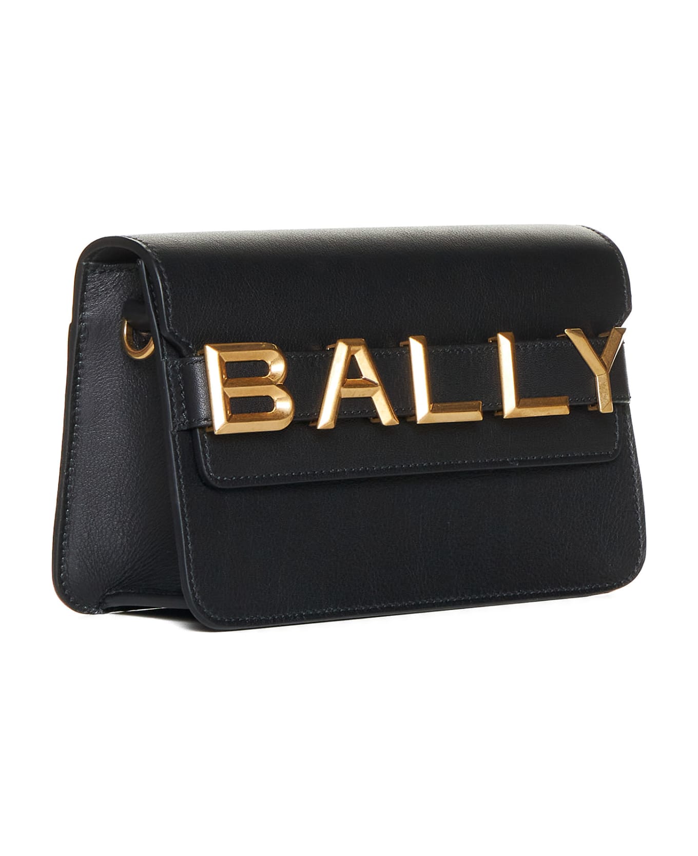 Bally Shoulder Bag - Black+oro