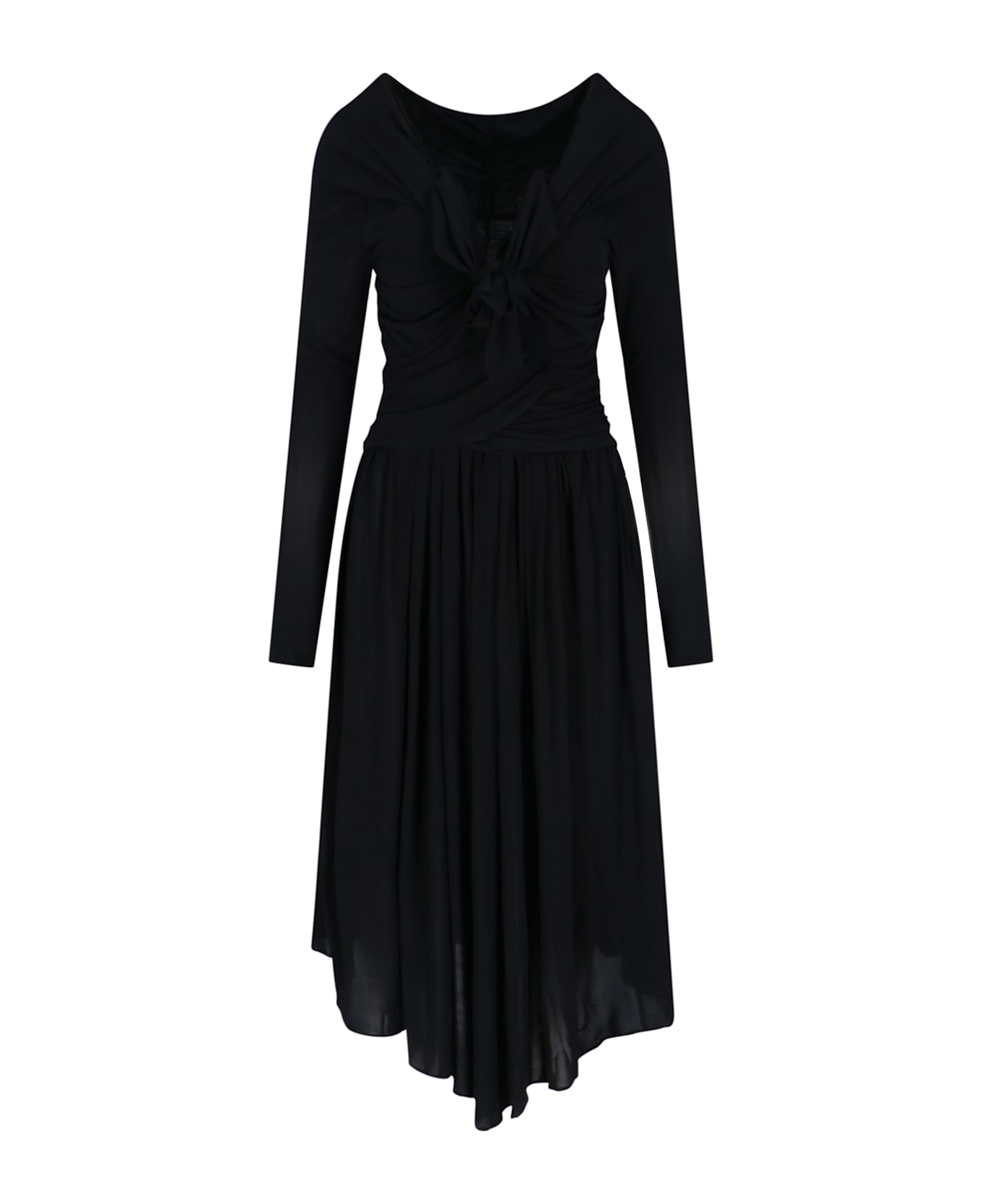 Isabel Marant Draped Maxi Dress - Black  