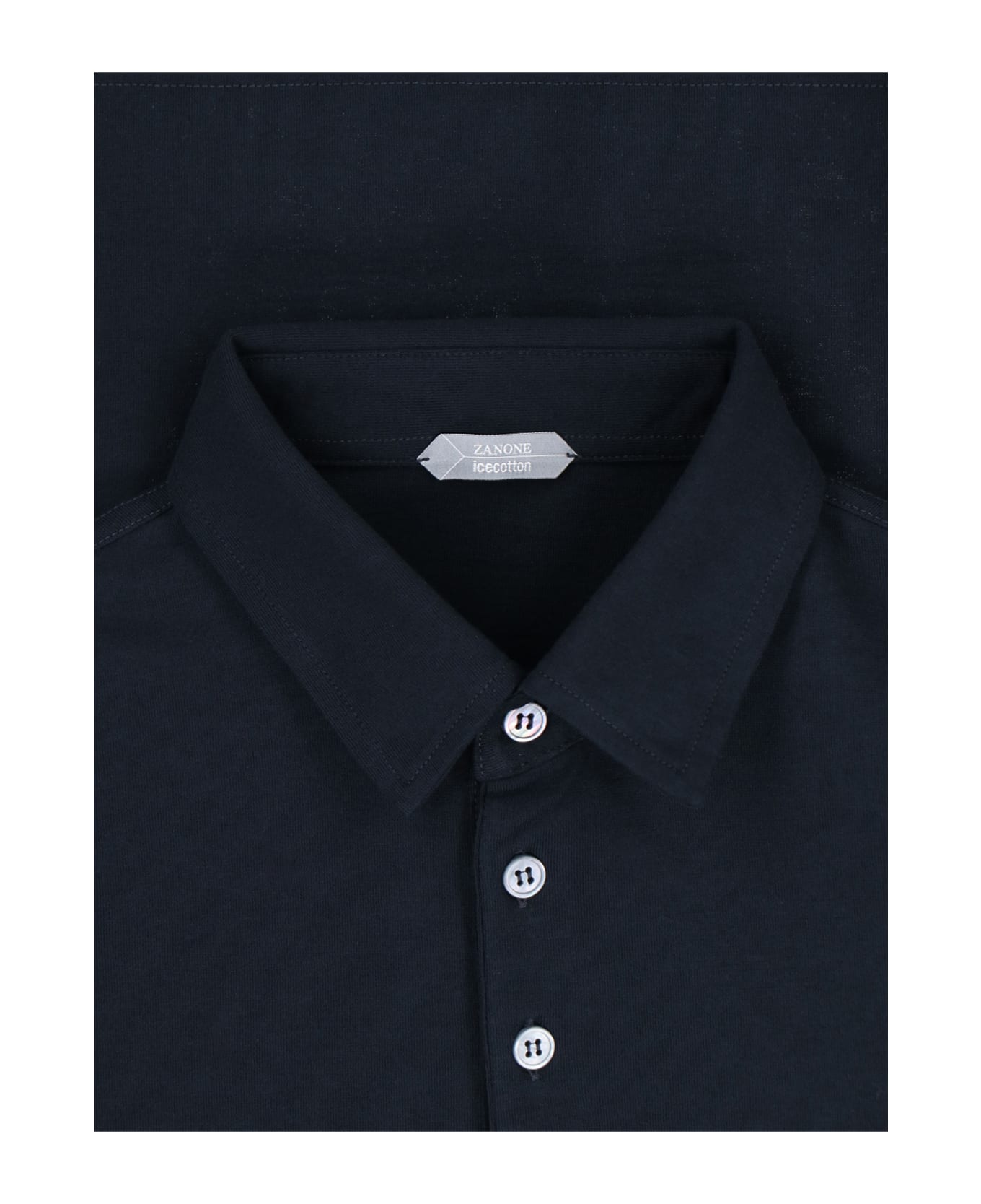 Zanone Basic Polo Shirt - Blu