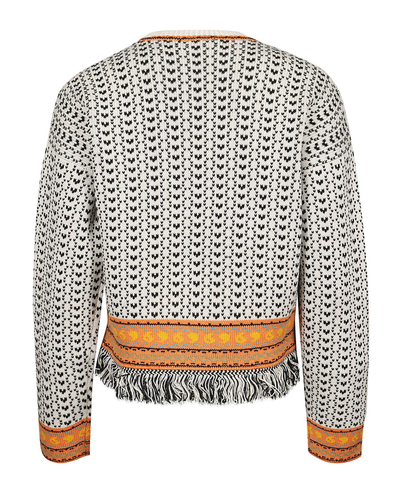Alanui Scent Of Incense Sweater - Chalk Multicolor