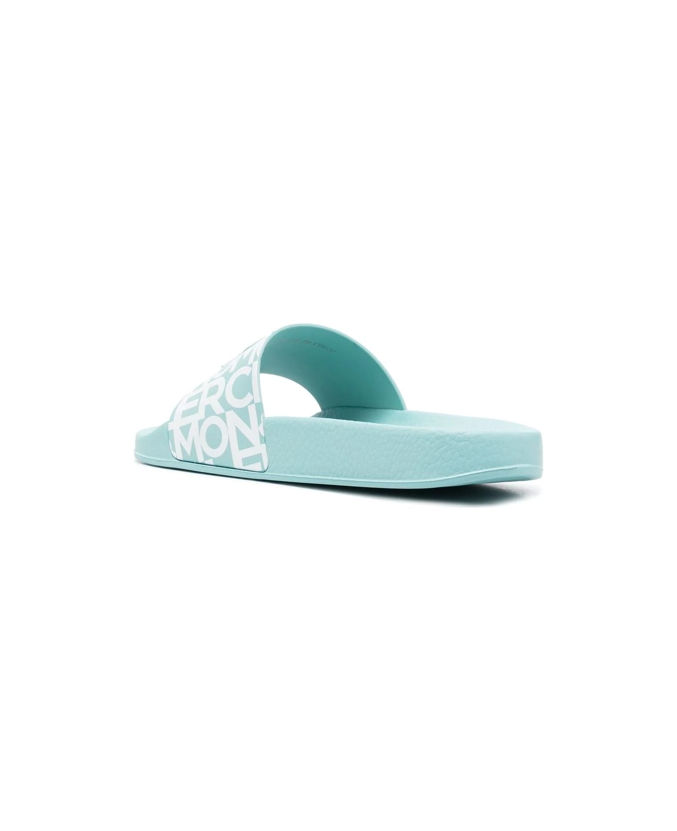 Moncler Acquamarie Jeanne Slippers - Blu