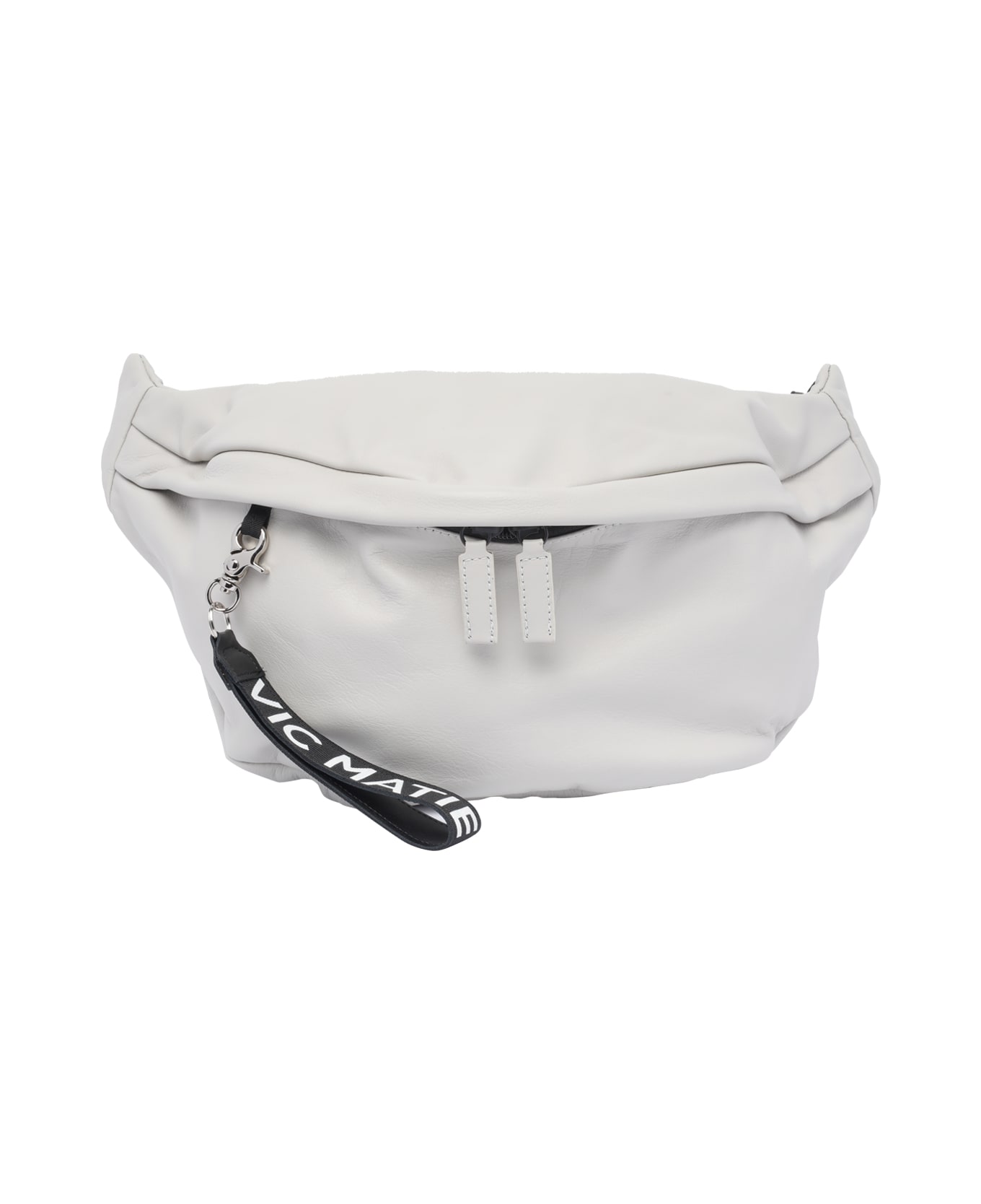 Vic Matié Leather Belt Bag - White