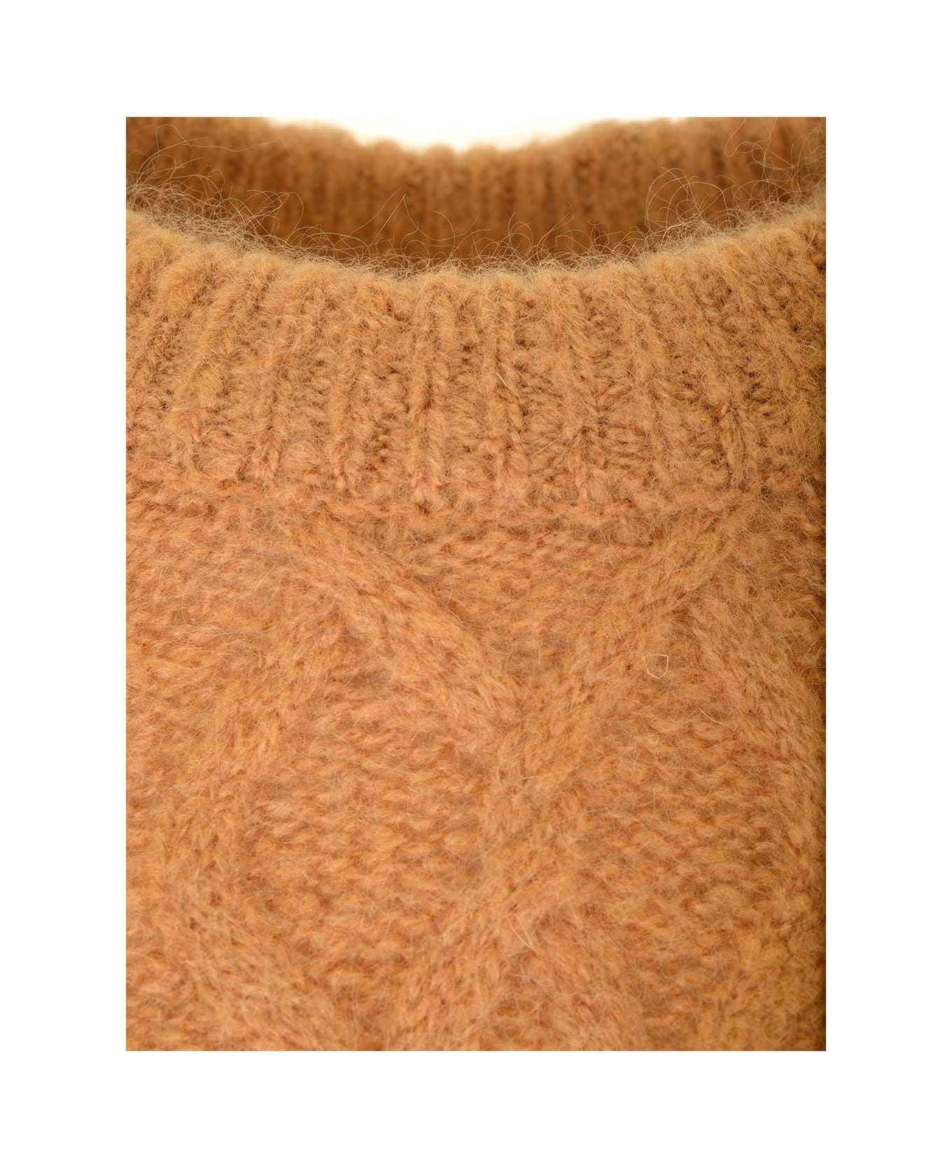 Marant Étoile Elka Crewneck Knitted Jumper - BEIGE