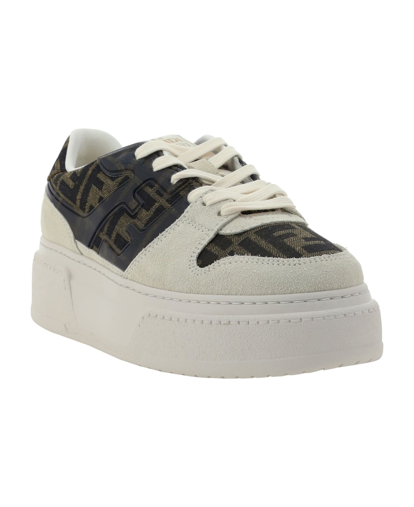 Fendi 'fendi Match' Sneakers - Crem+tabac.ner+ambra