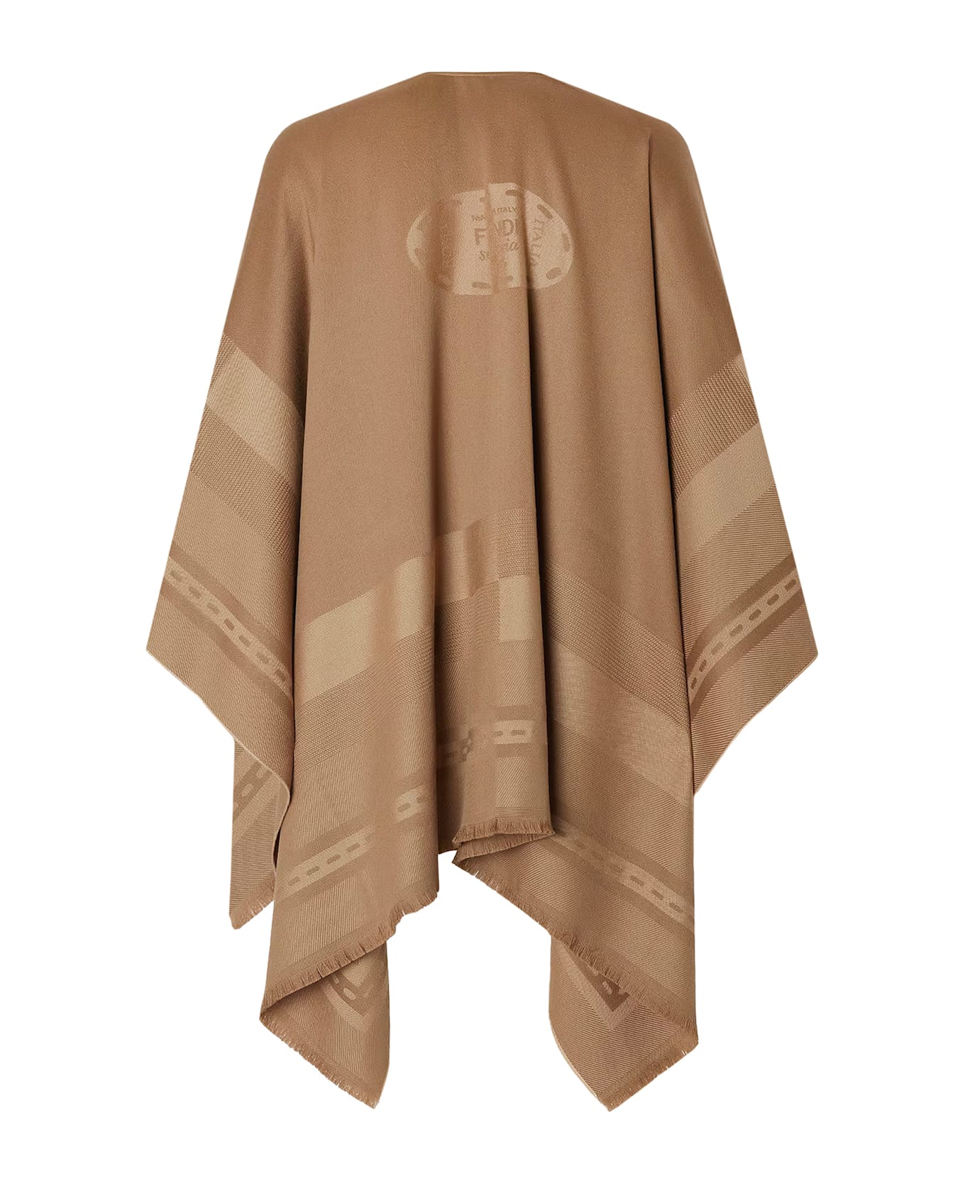 Fendi Poncho - Brown