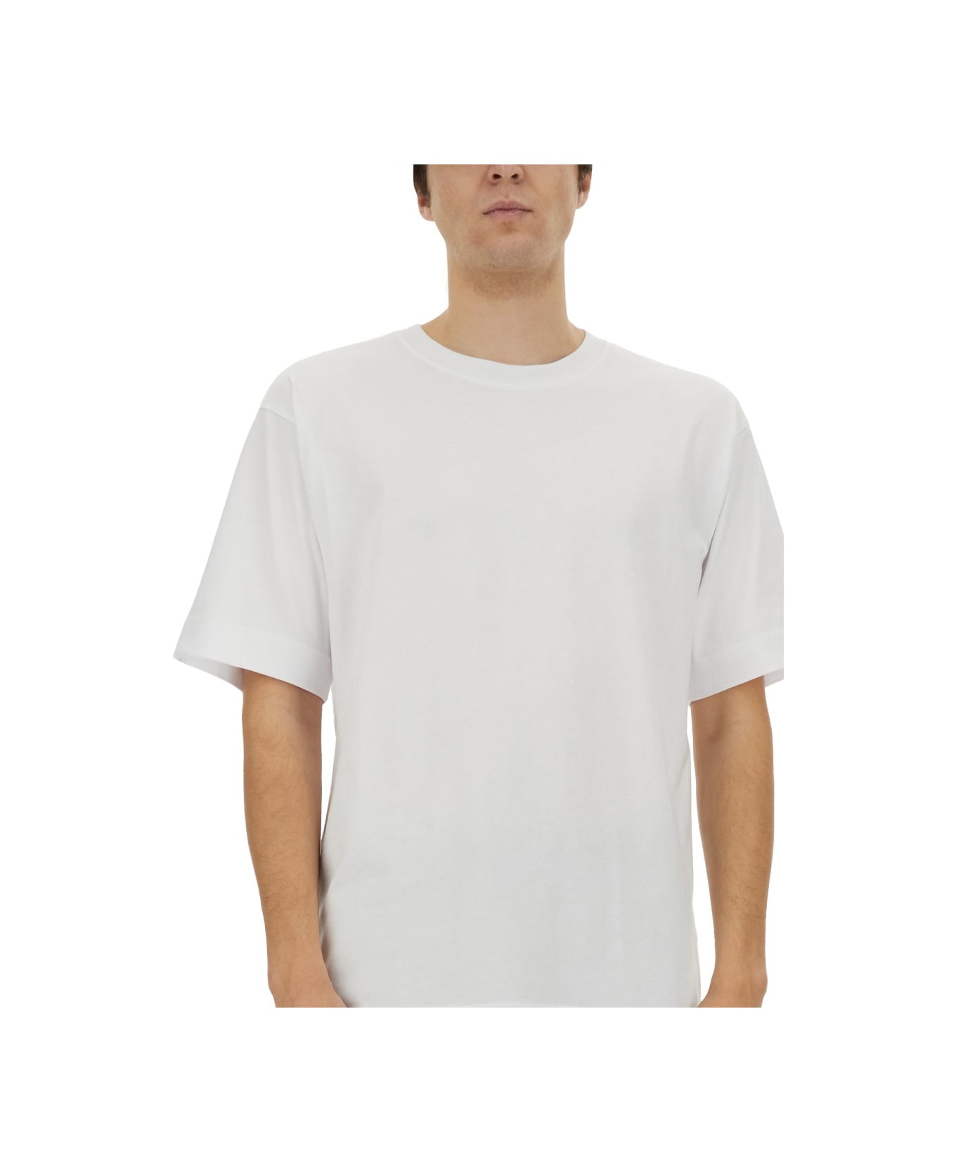 Dries Van Noten Cotton T-shirt - WHITE