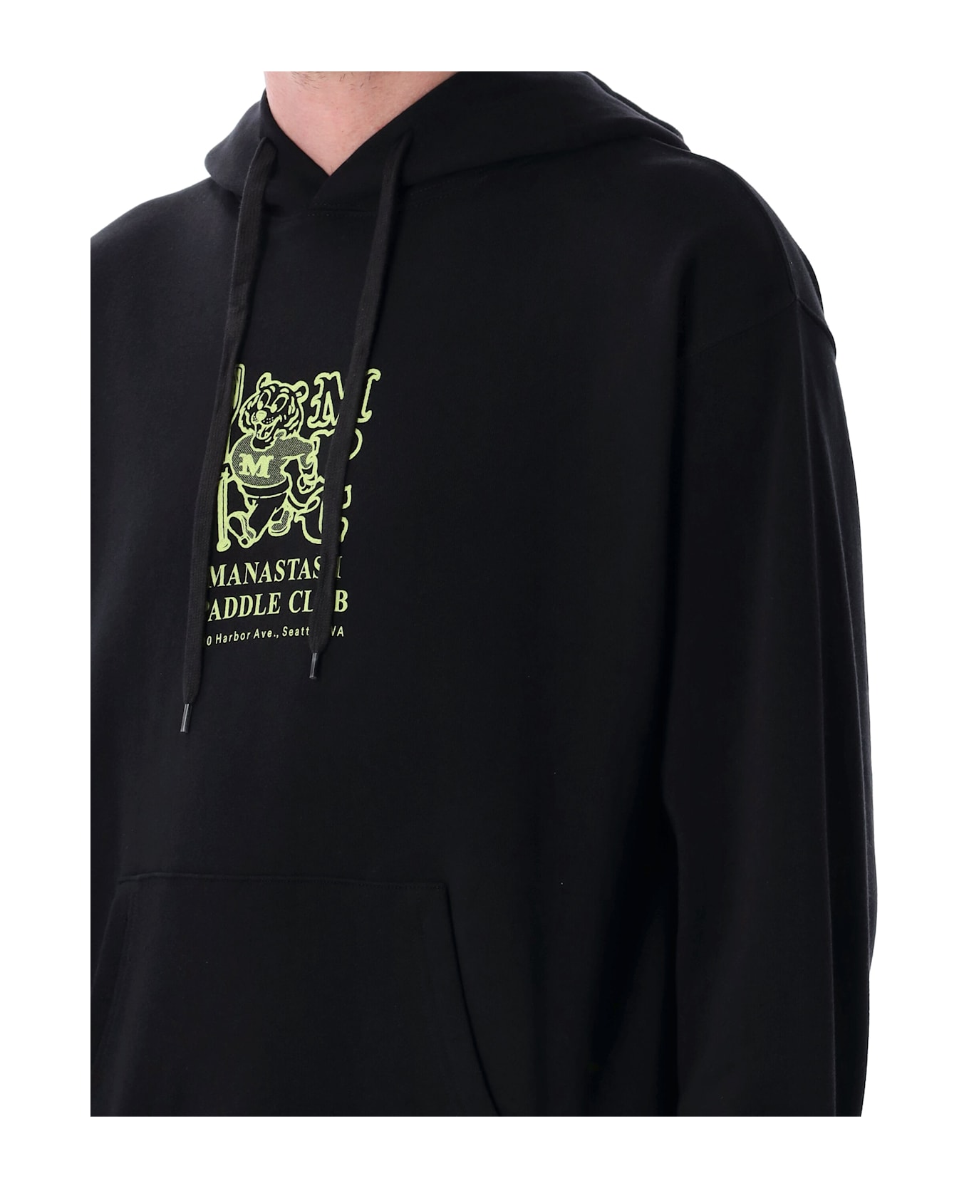 Manastash Paddle Club Hoodie - BLACK