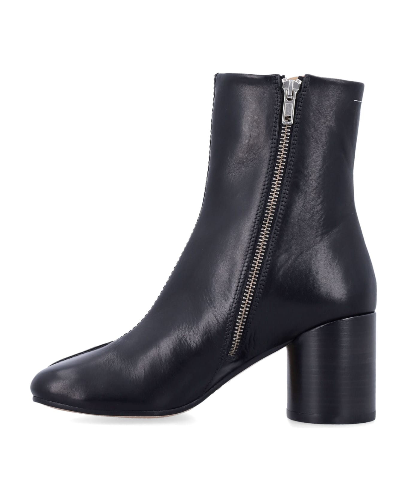 MM6 Maison Margiela Tabi Ankle Boots - BLACK