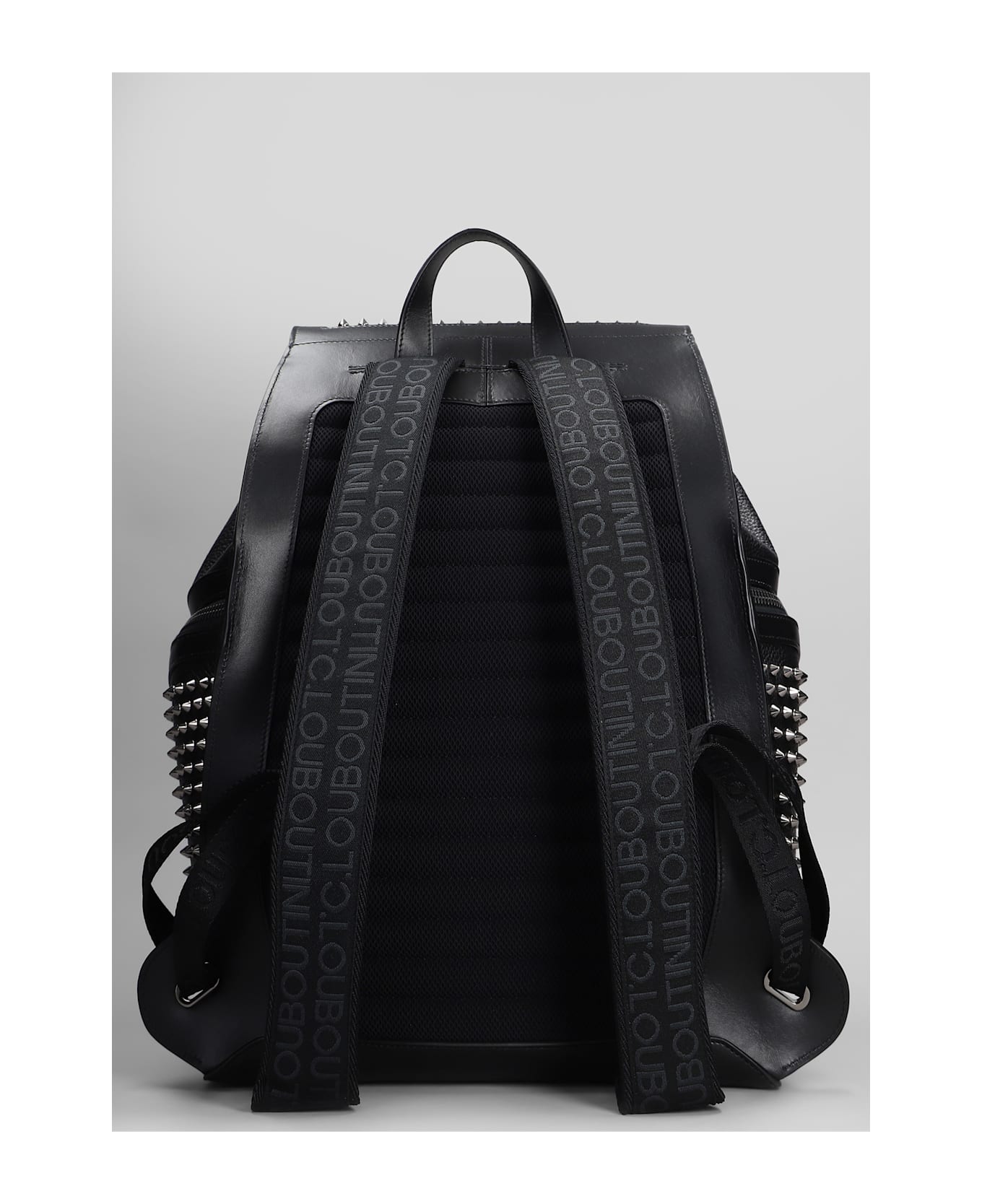 Christian Louboutin Funky Backpack In Black Leather - black