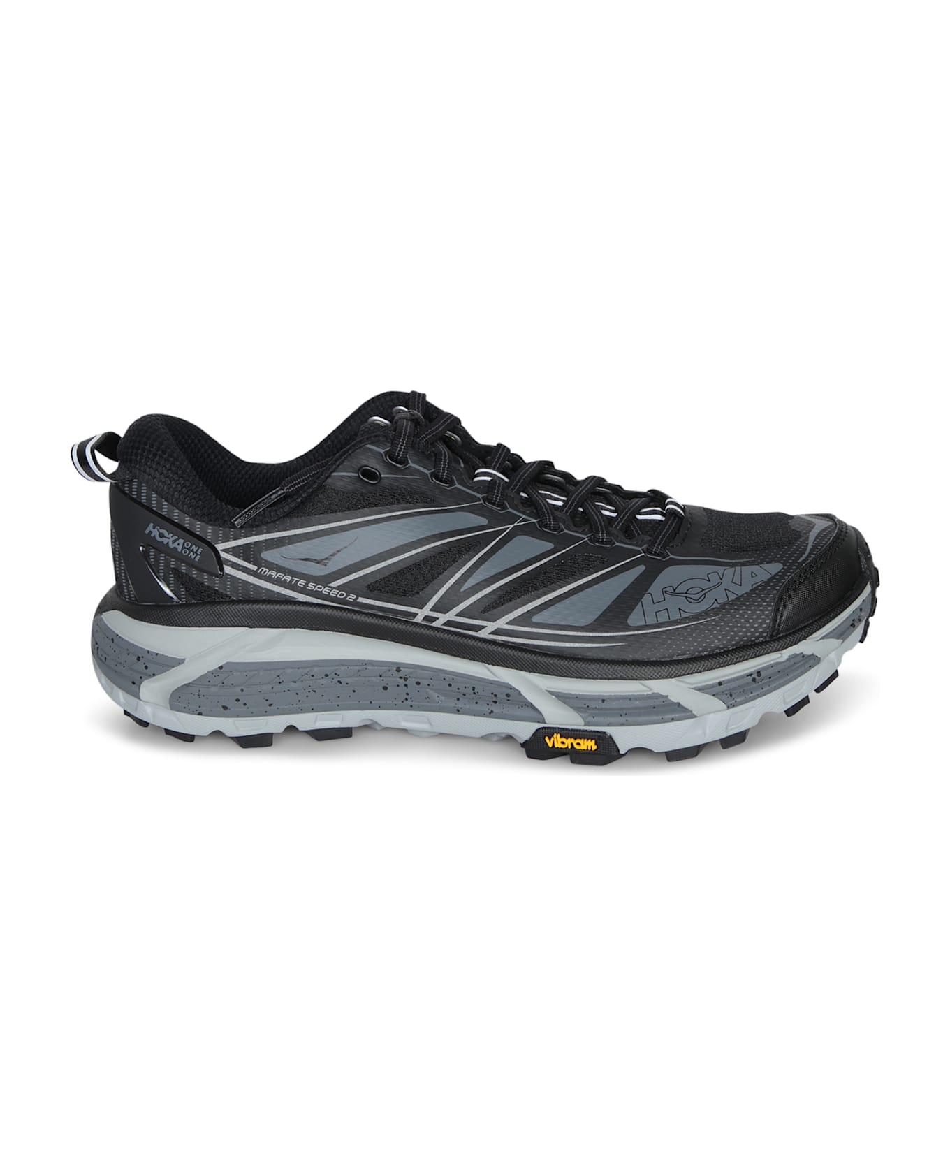 Hoka Mafate Speed 2 Black Sneakers - Black