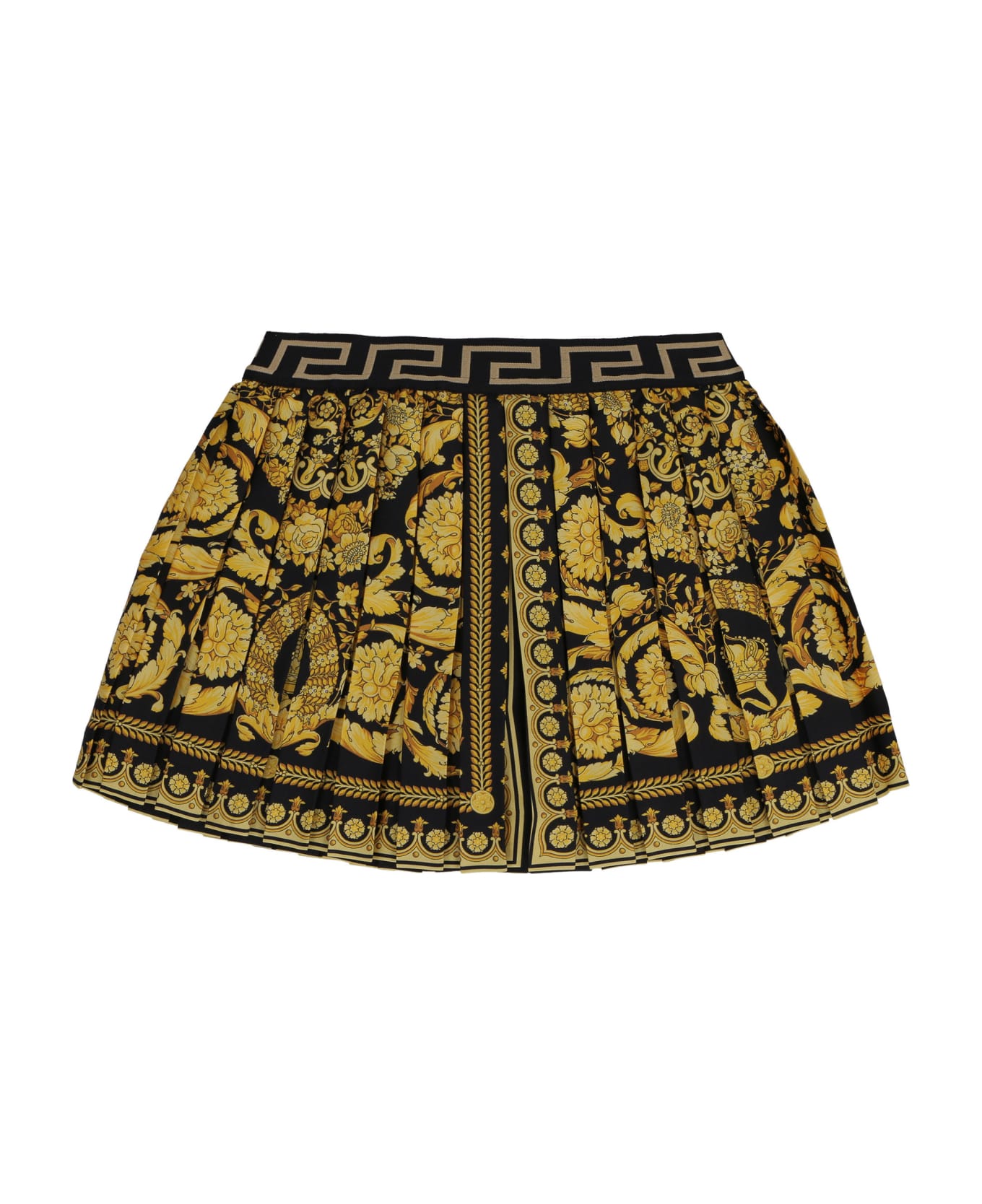 Young Versace Pleated Skirt - Multicolor