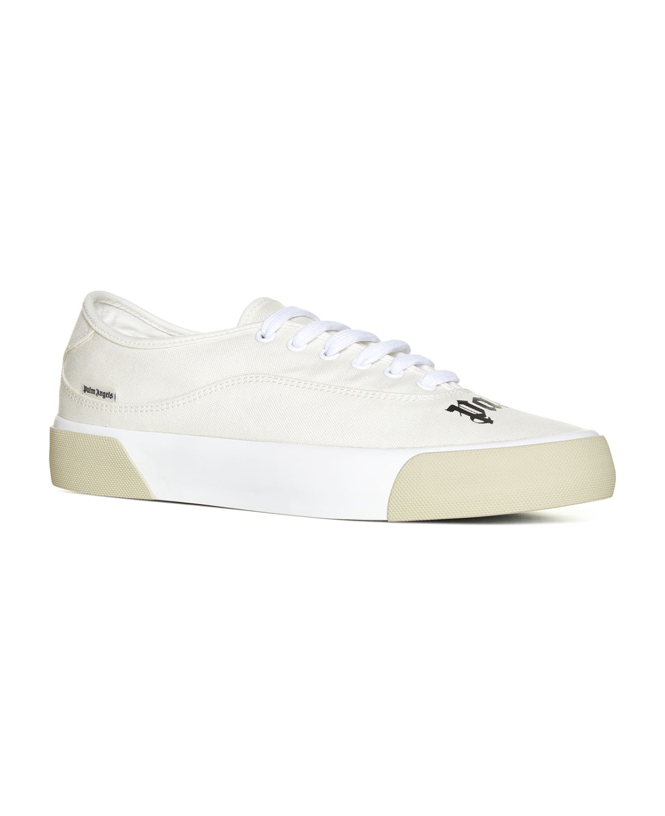 Palm Angels Skater Low Sneakers - Cream white スニーカー