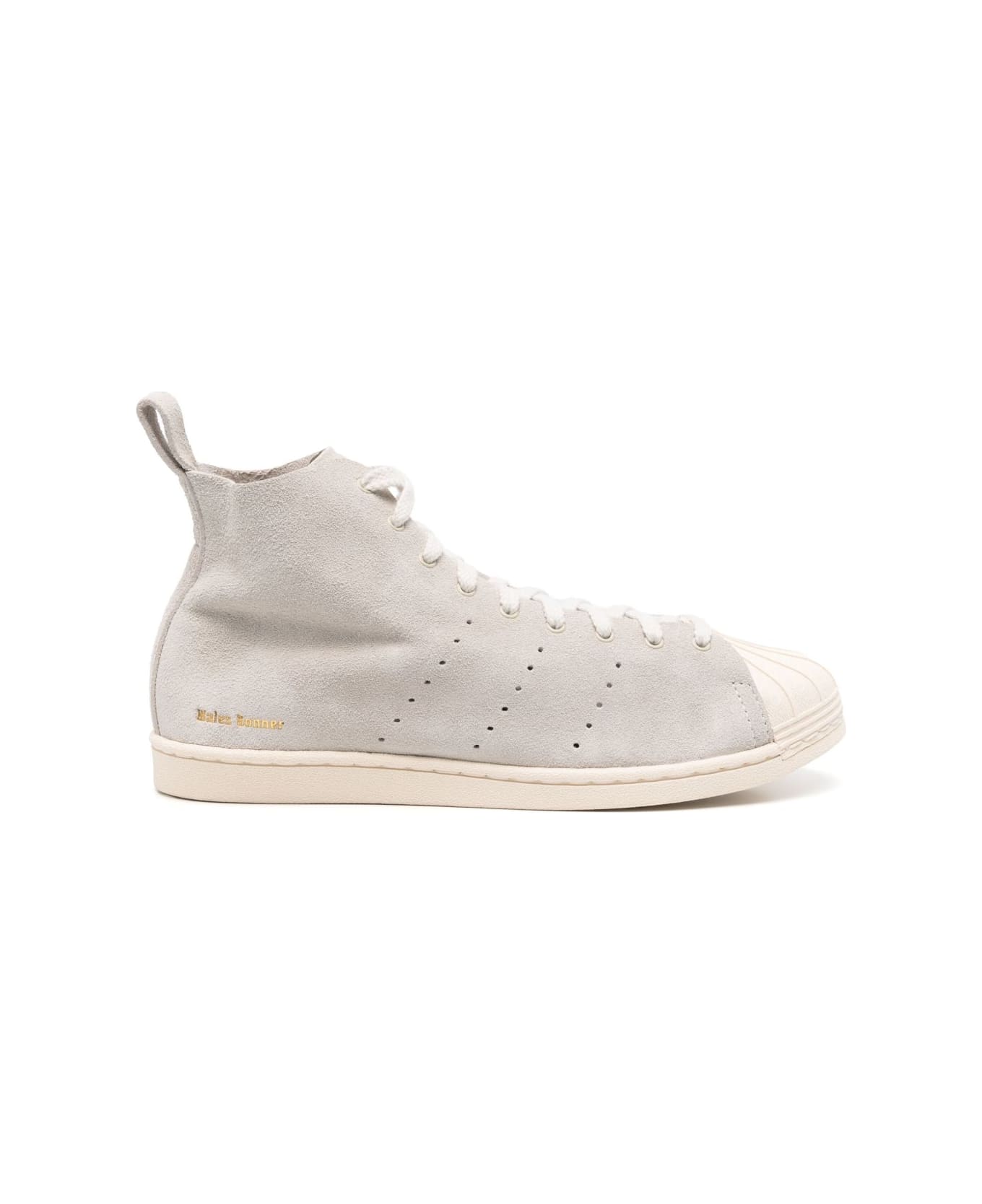Adidas Originals by Wales Bonner Superstar Hi Sneakers - White