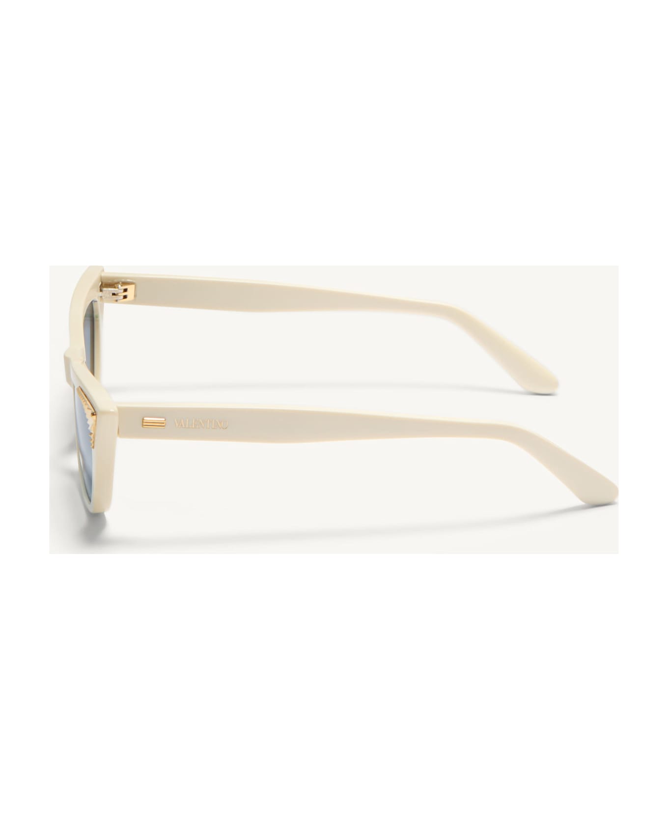 Valentino Eyewear Vls-175b - White / Gold Sunglasses - White