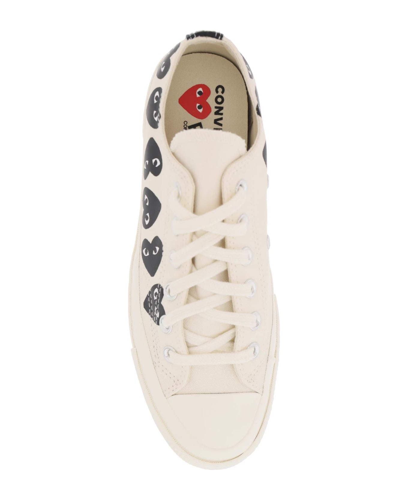 Comme des Garçons Shirt Boy Multi Heart Converse X Comme Des Gar S Play Low-top Sneakers - White スニーカー