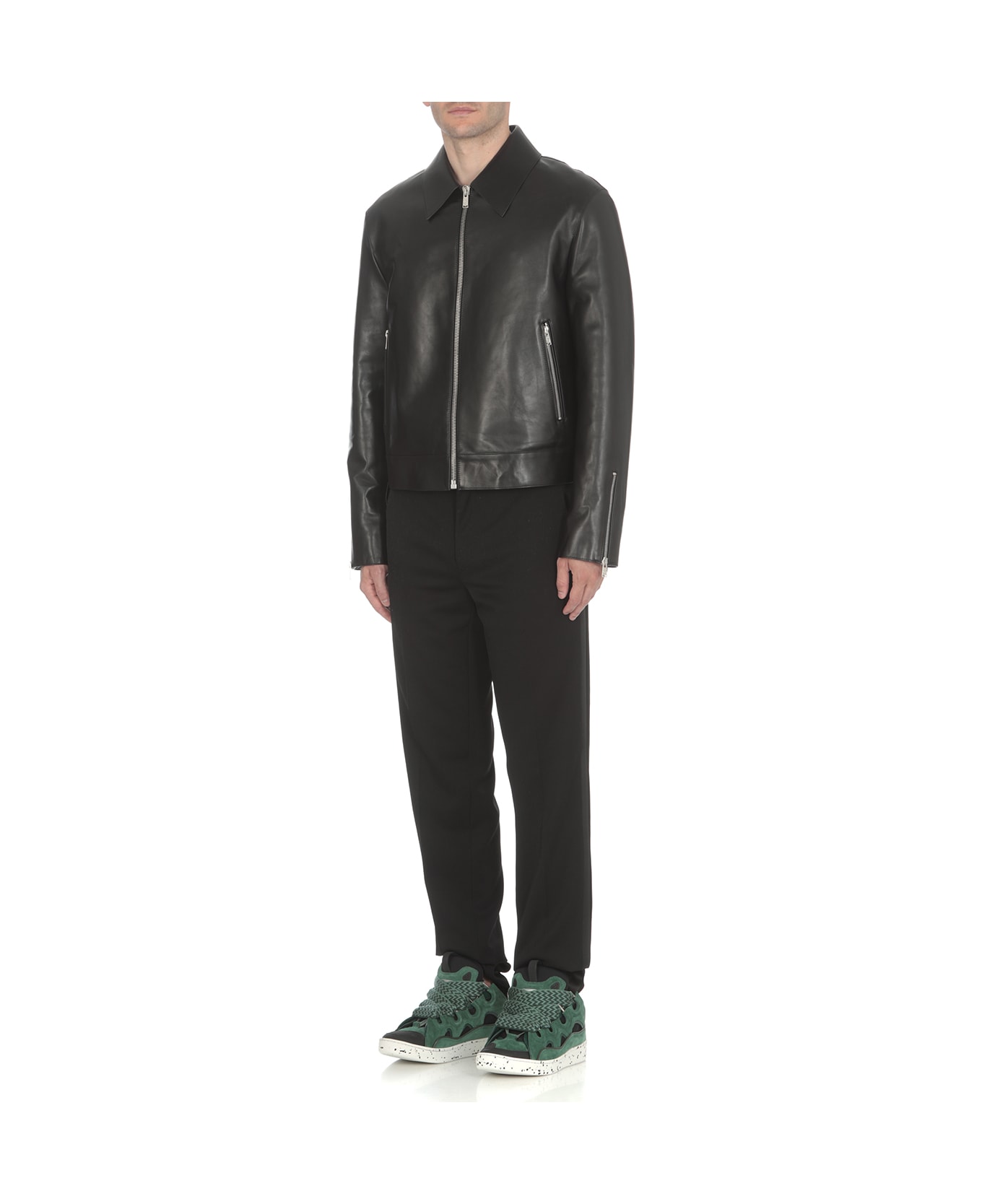 Lanvin Leather Jacket - Black